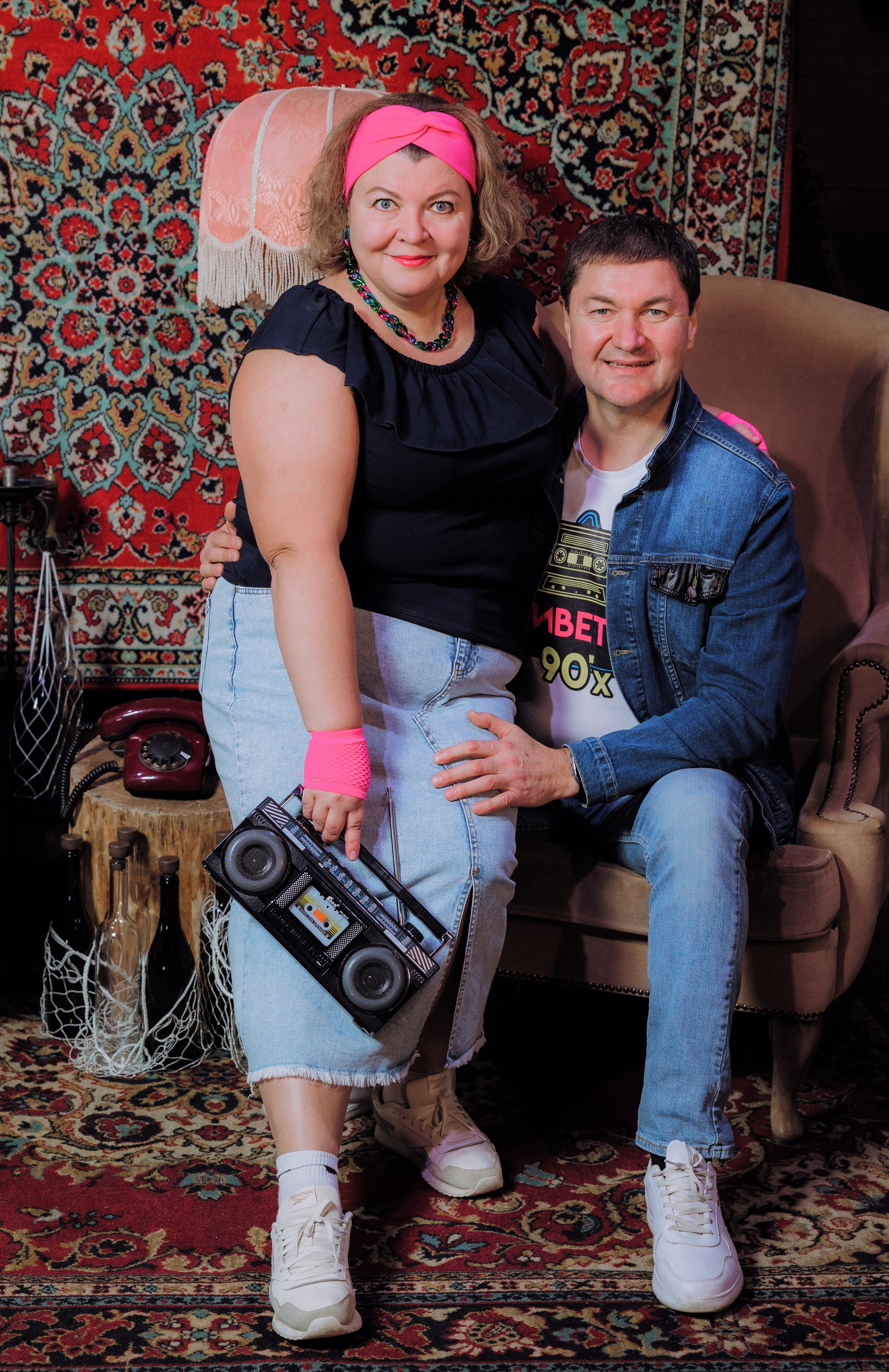 Юбилей 50 лет в стиле 90 в AG LOFT. Фотограф Андрей Ширкалин Москва Московская обл, Коломна, Рязань