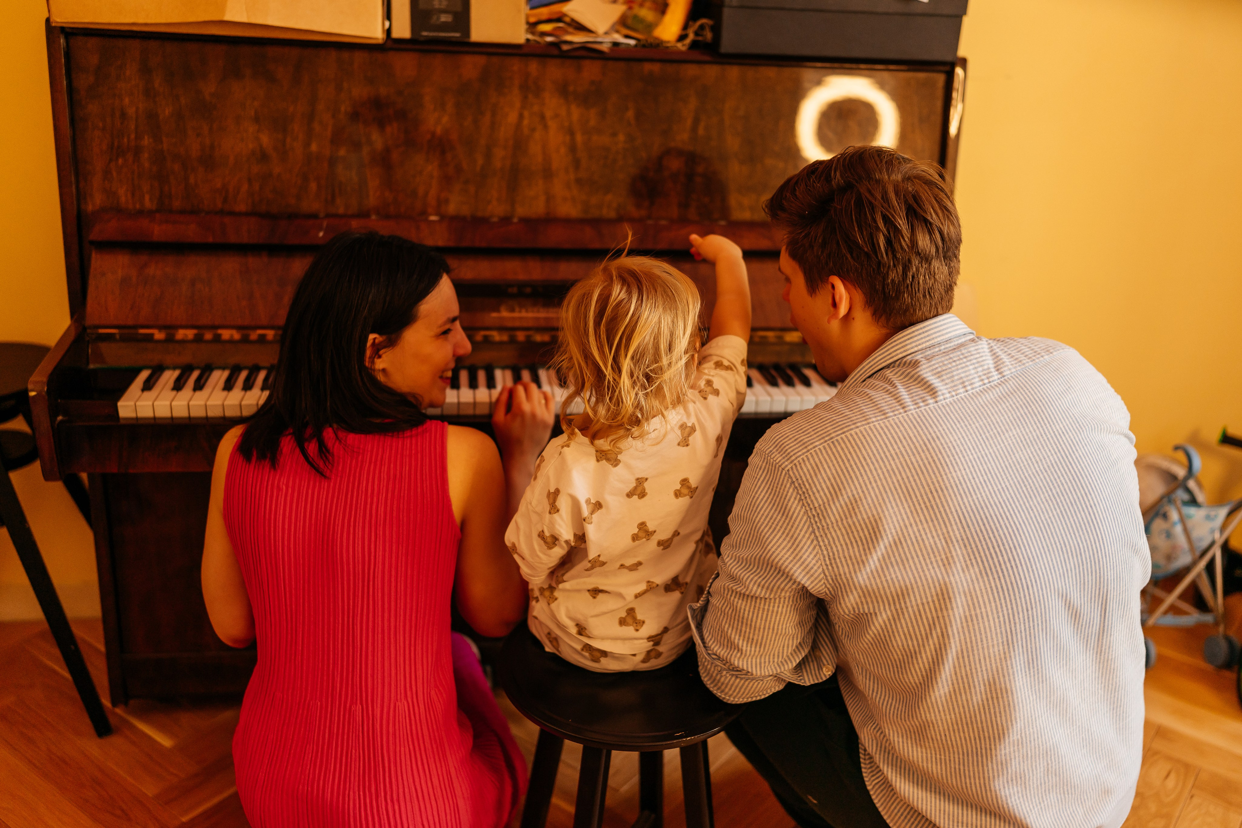 Сергей, Кристина и малышка Нина. Семейный фотограф в Москве Ирина Жур