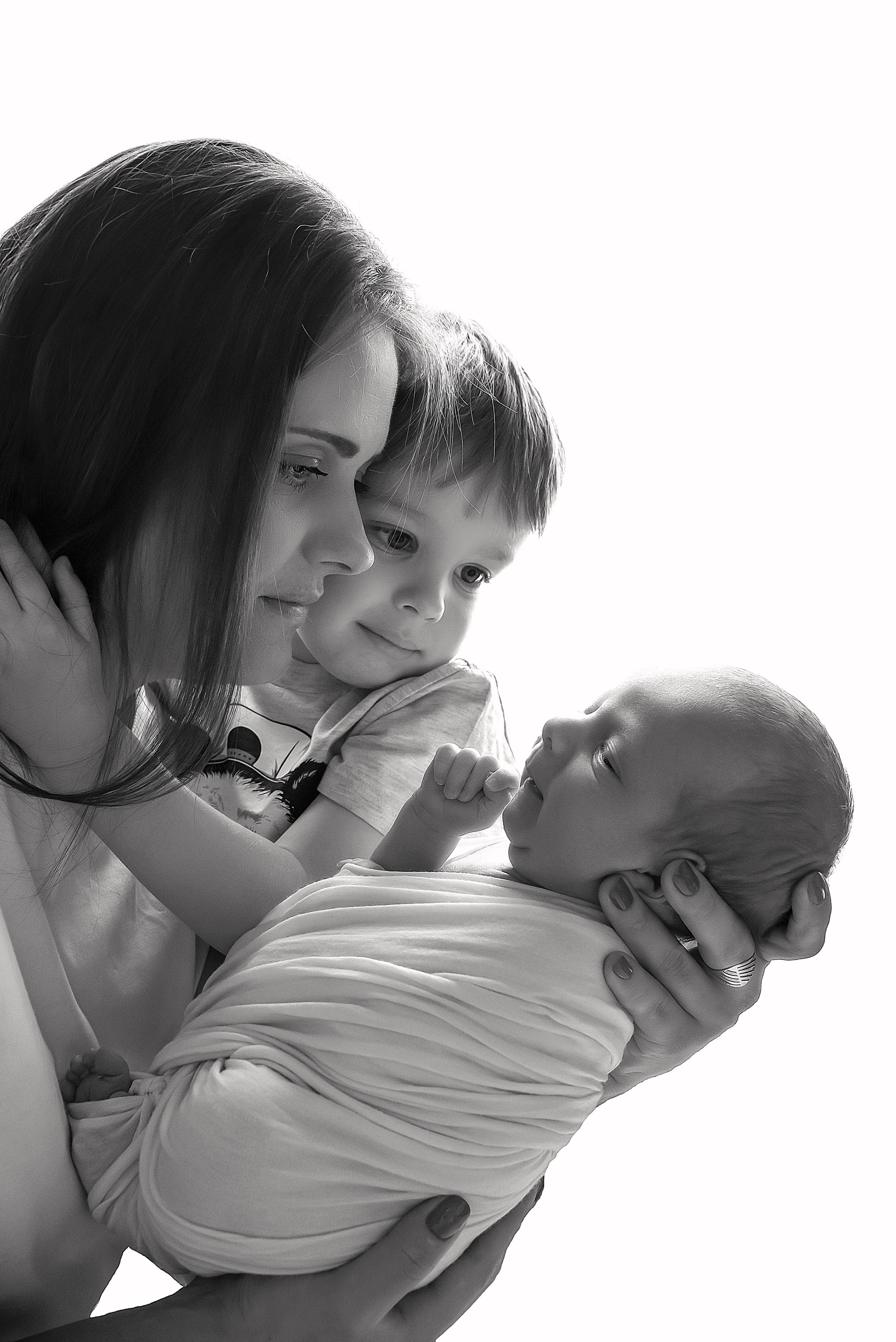 Новорождённые (в обмотках). Детский фотограф новорождённых в Минске Боровик Екатерина