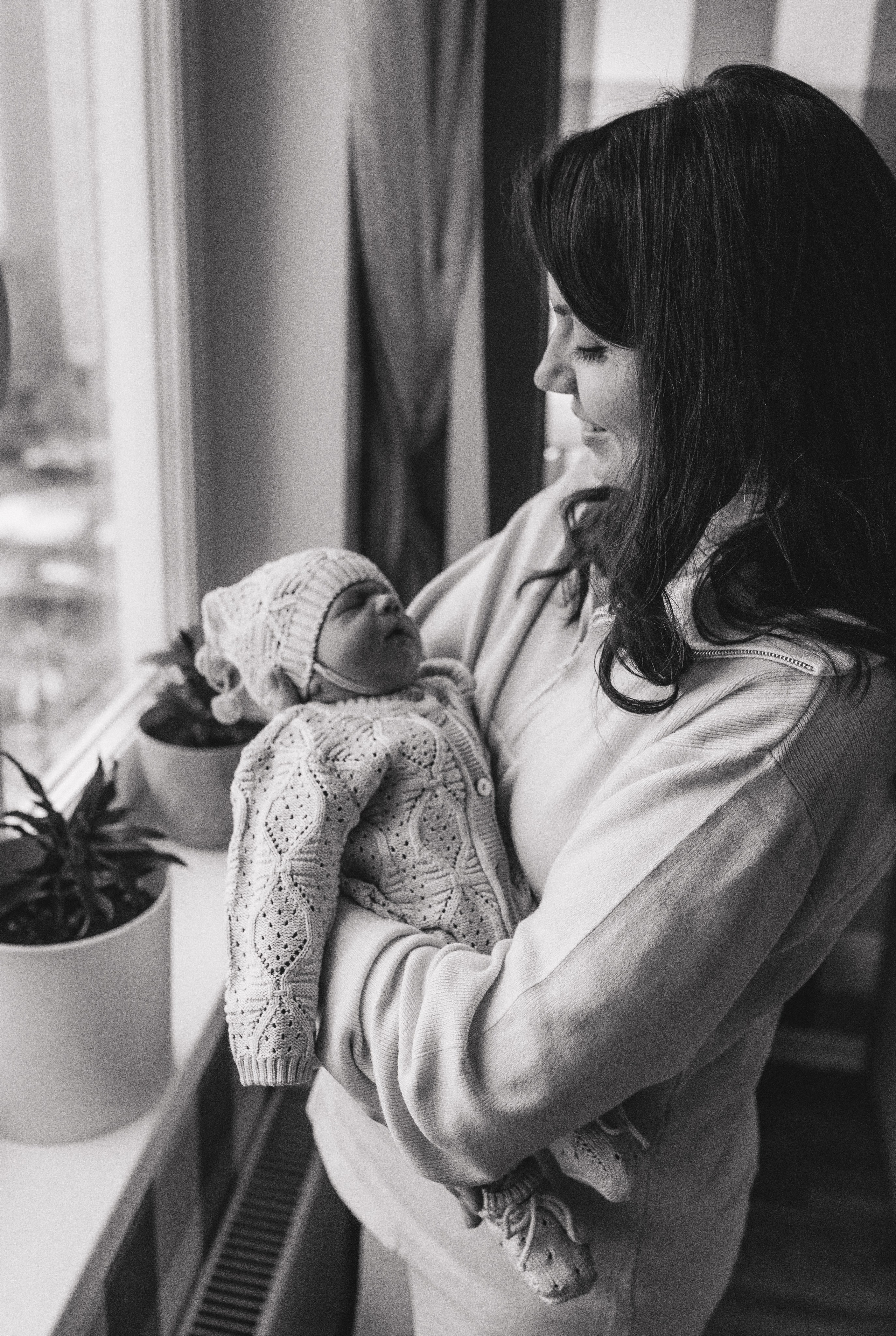 Выписка из роддома. Семейный и детский фотограф в Москве Антонина Смирнова