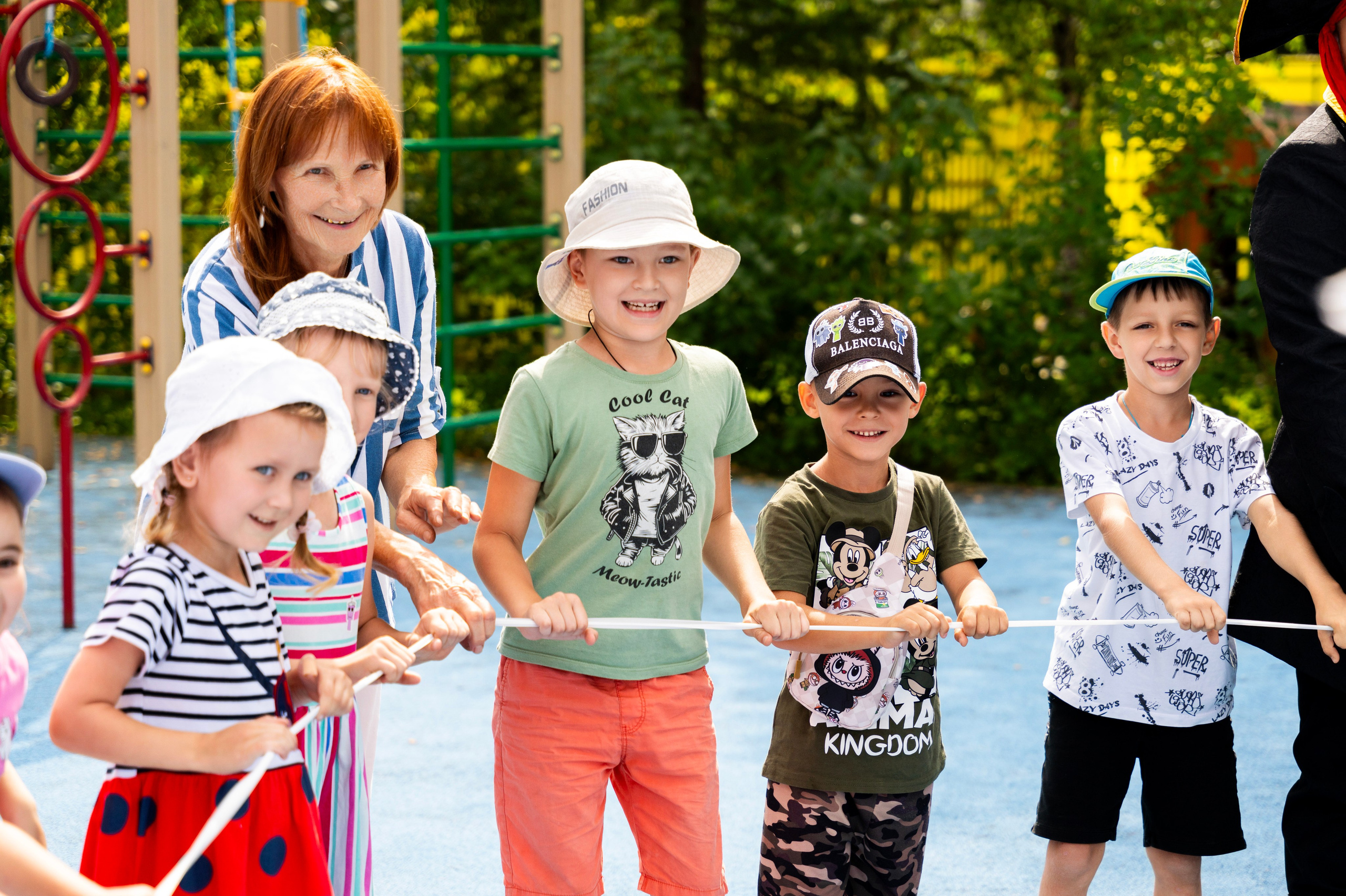 Игры на свежем воздухе. Фотограф Юлия Попова