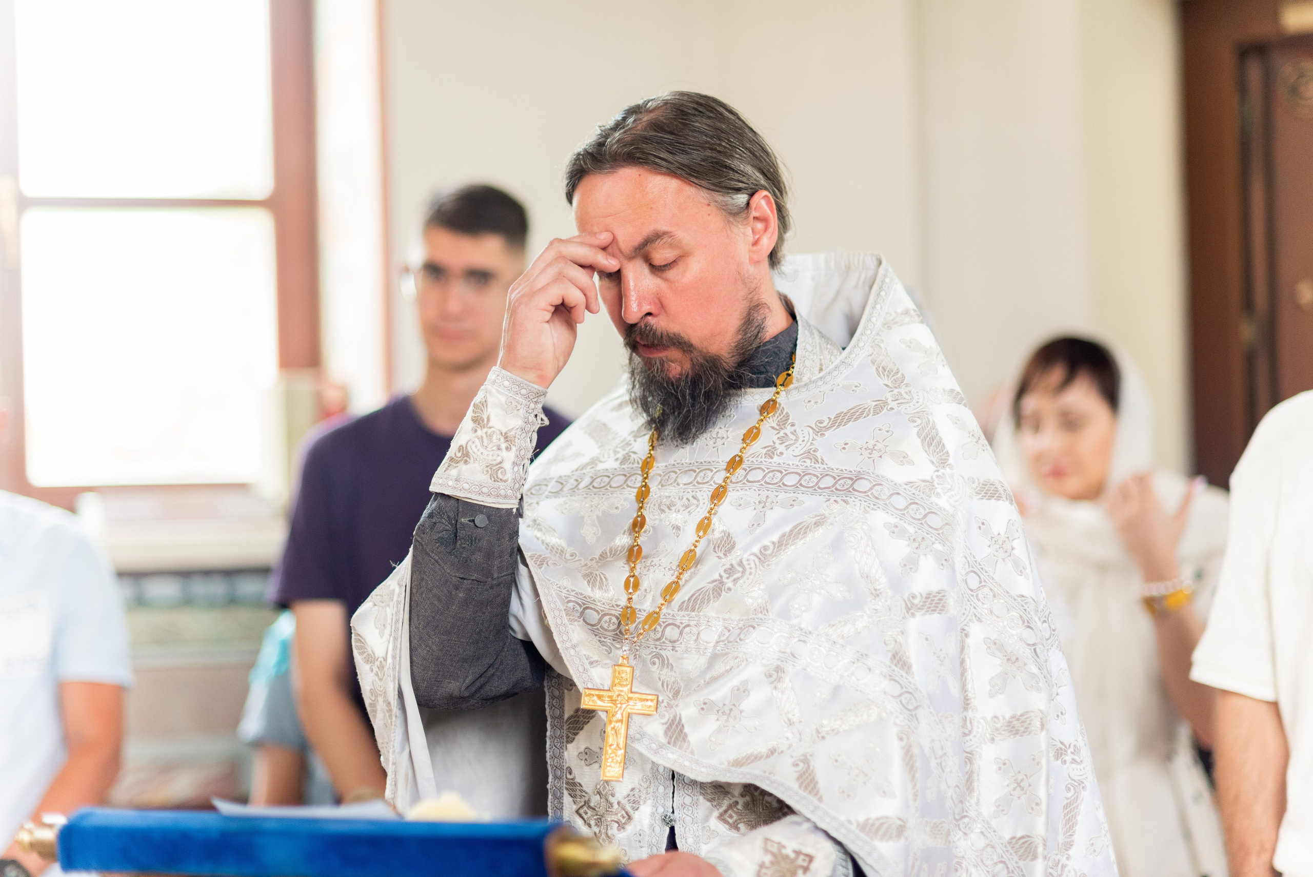 Крещение Ники. Фотограф Юлия Попова