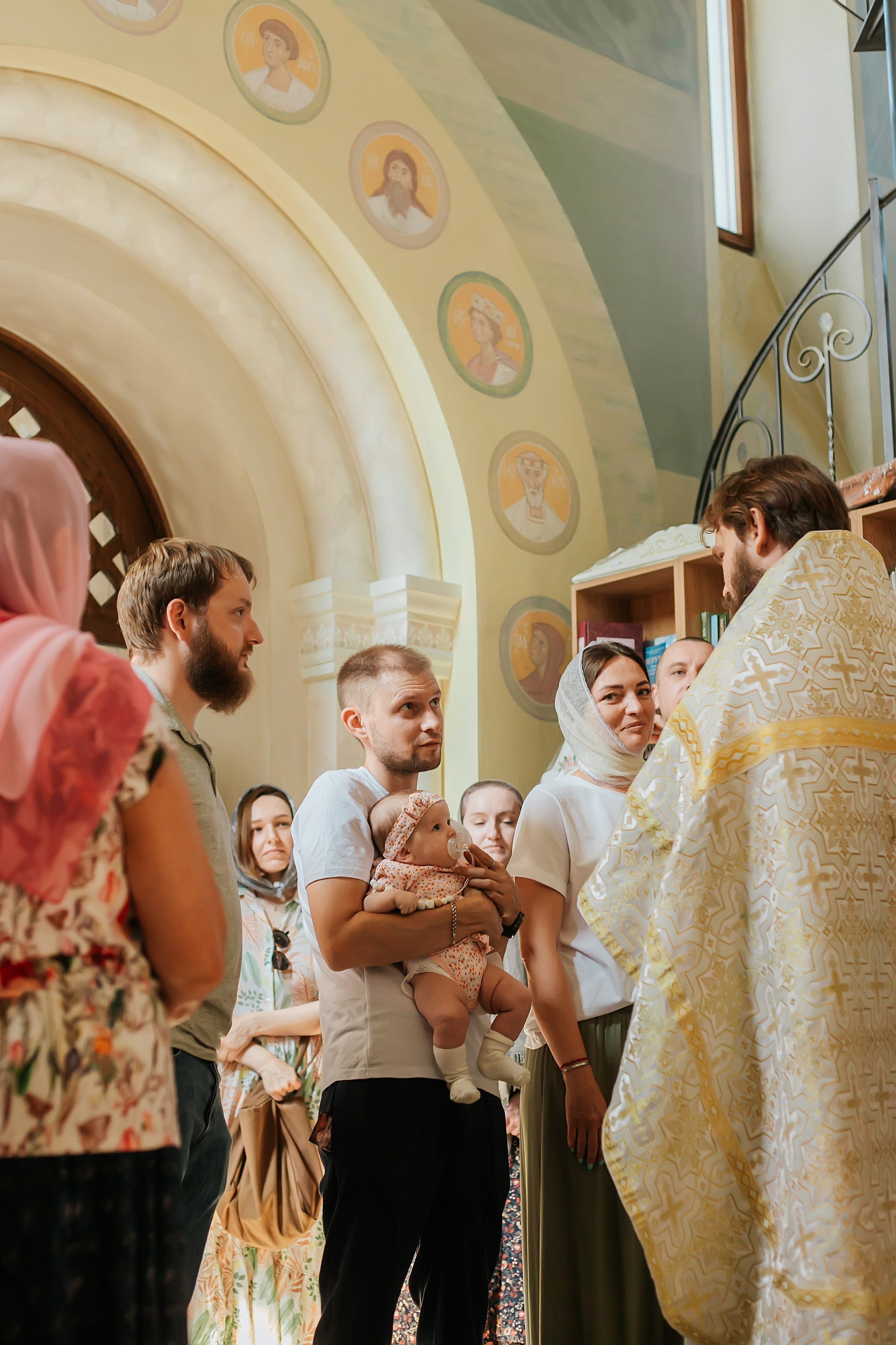 Крещение Валерии. Школьный и детский фотограф Старожилово