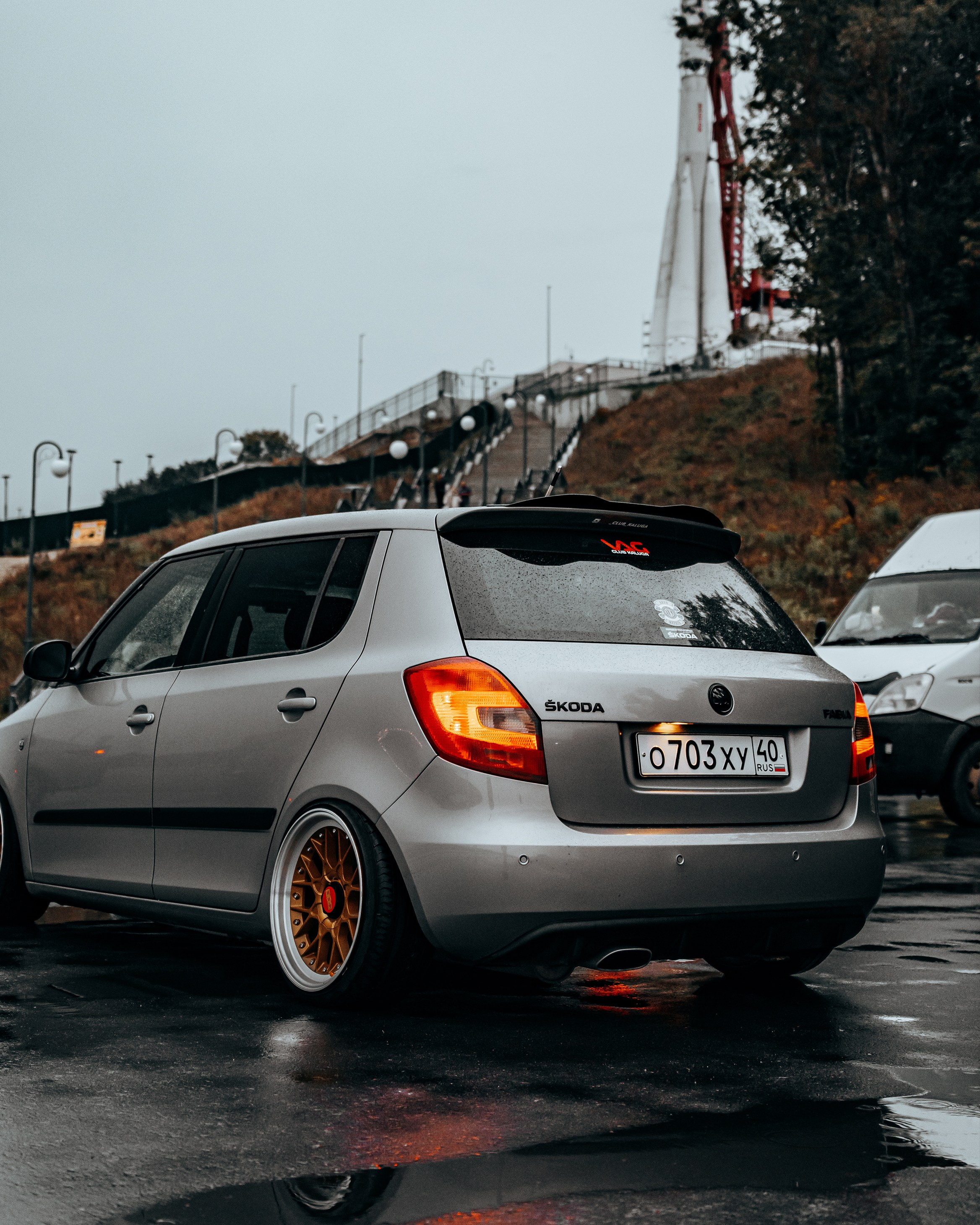 Skoda Fabia Stance. Vlad Trykov
