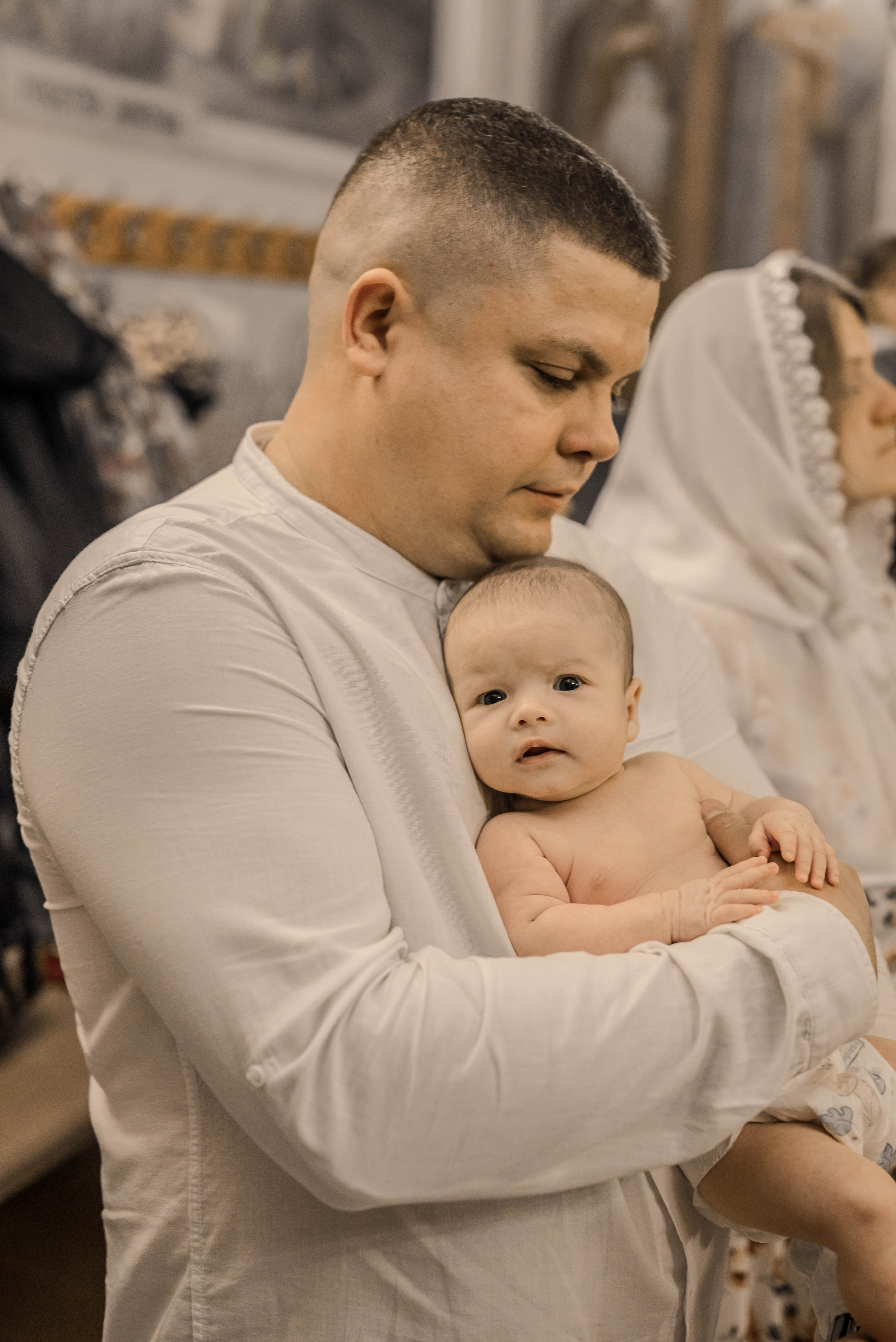 Крещение (мама Регина). Семейный и детский фотограф Москва