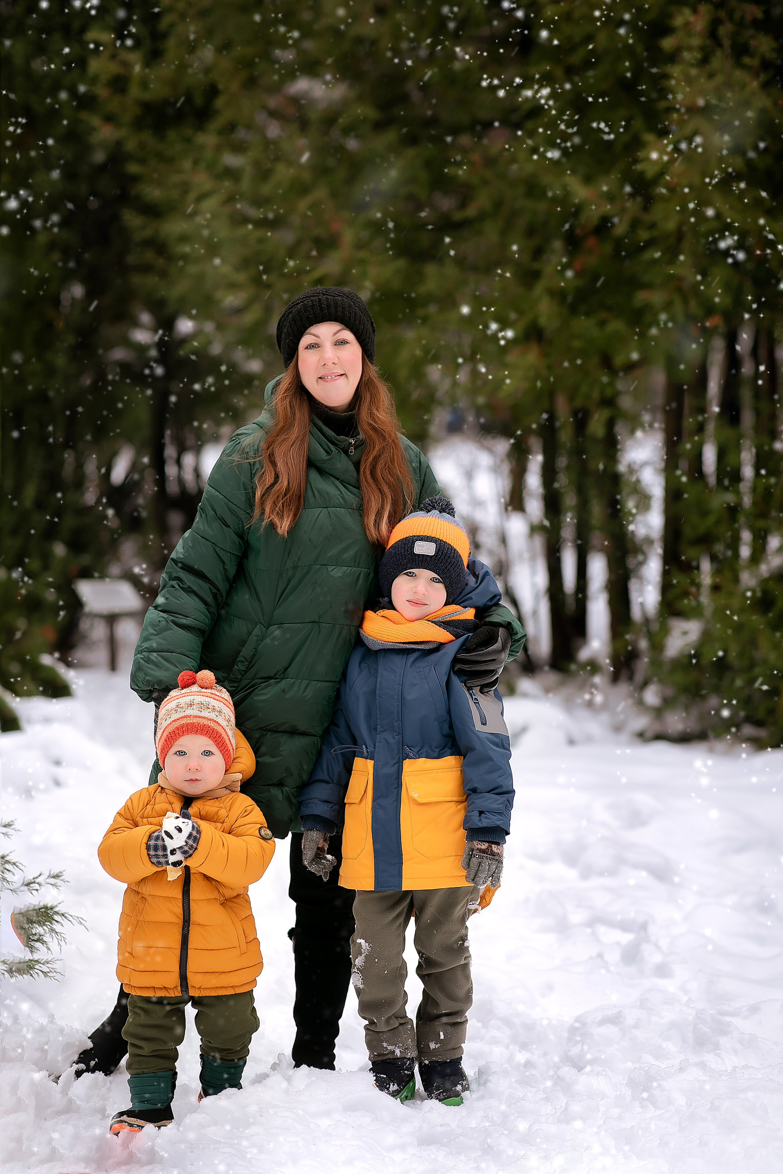 Семейная прогулка. Фотограф на крещение и венчание