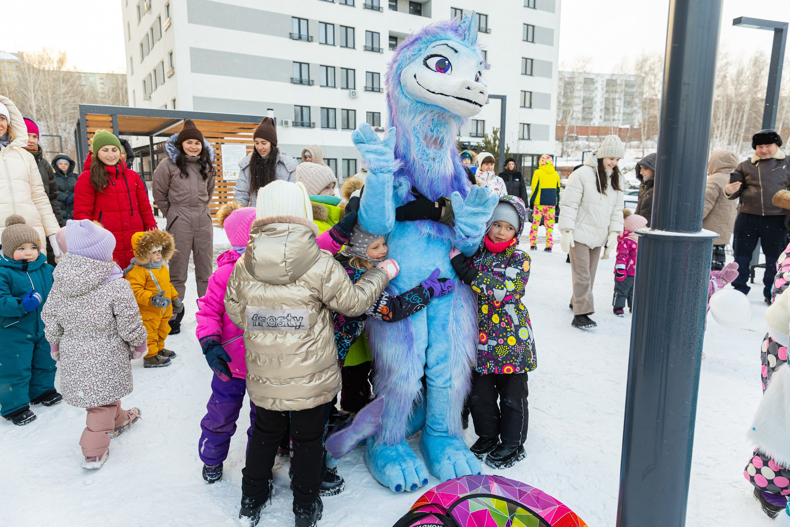 Уличный праздник ЖК «Геометрия». Фотограф Александр Поздняков  Новосибирск
