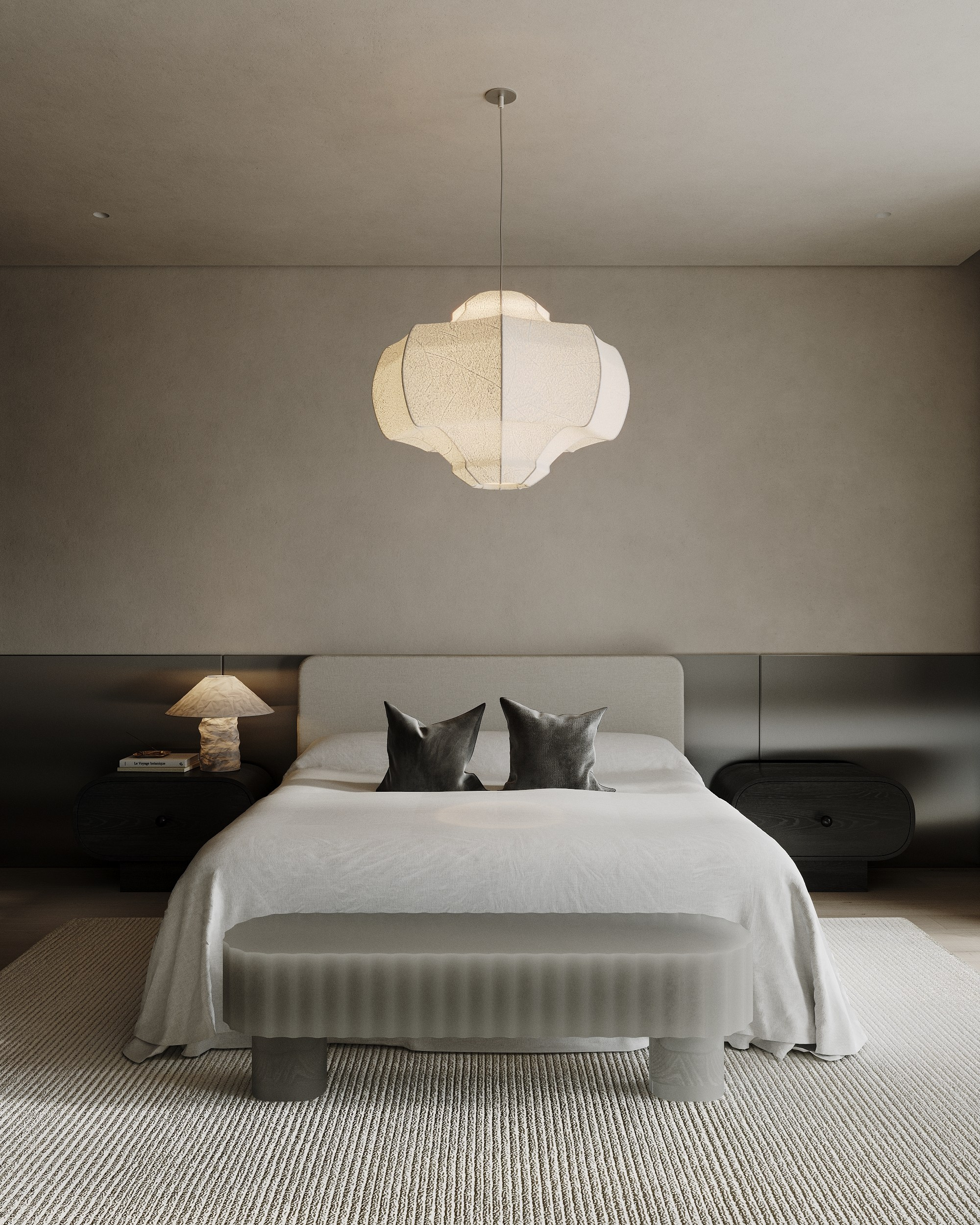 Спальня 24 м². 3d визуализатор Валерия Романова