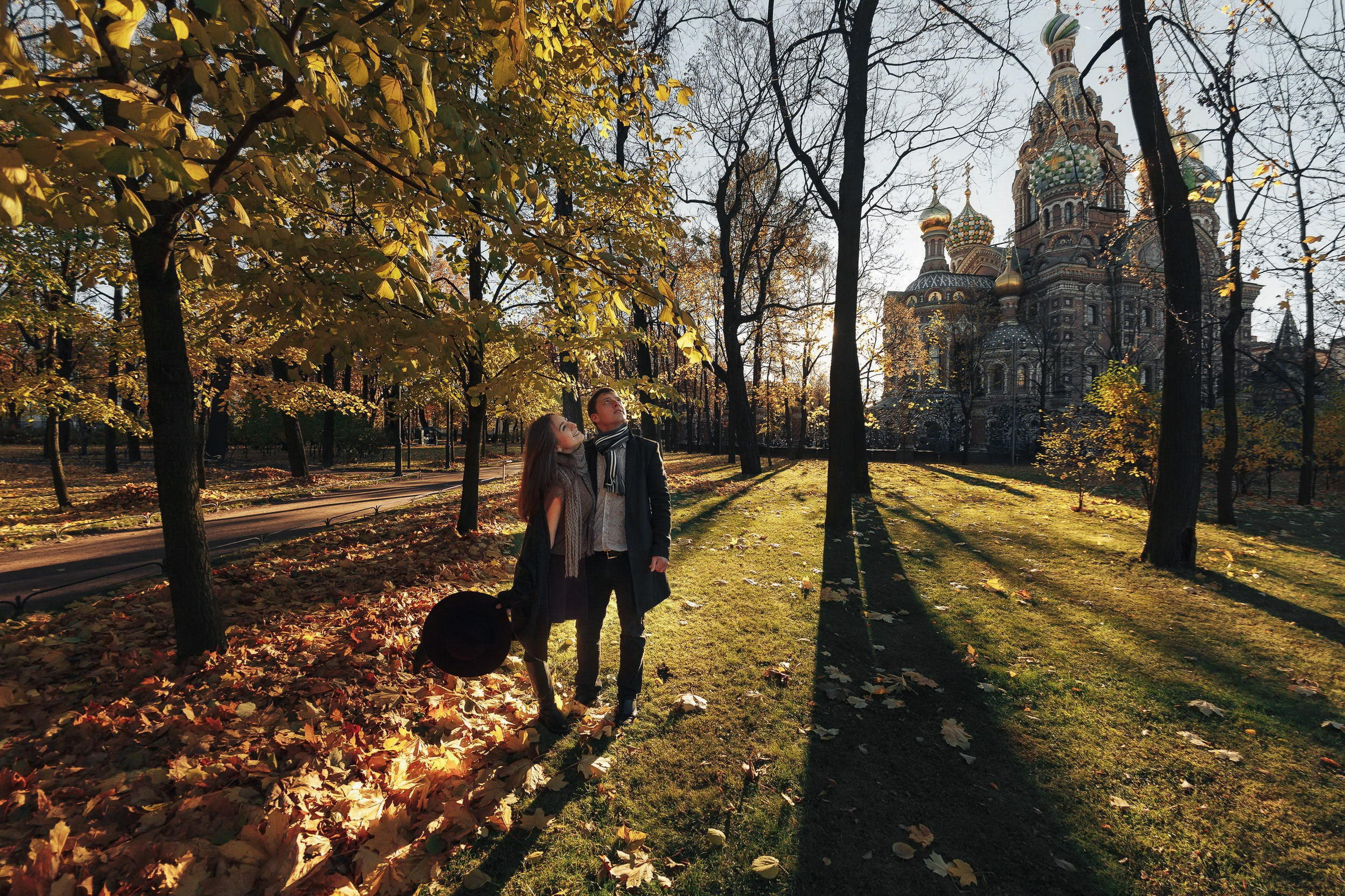 Фотосессия влюблённых. Свадебный фотограф Игорь Брундасов 8PHOTO на свадьбу венчание загс СПб