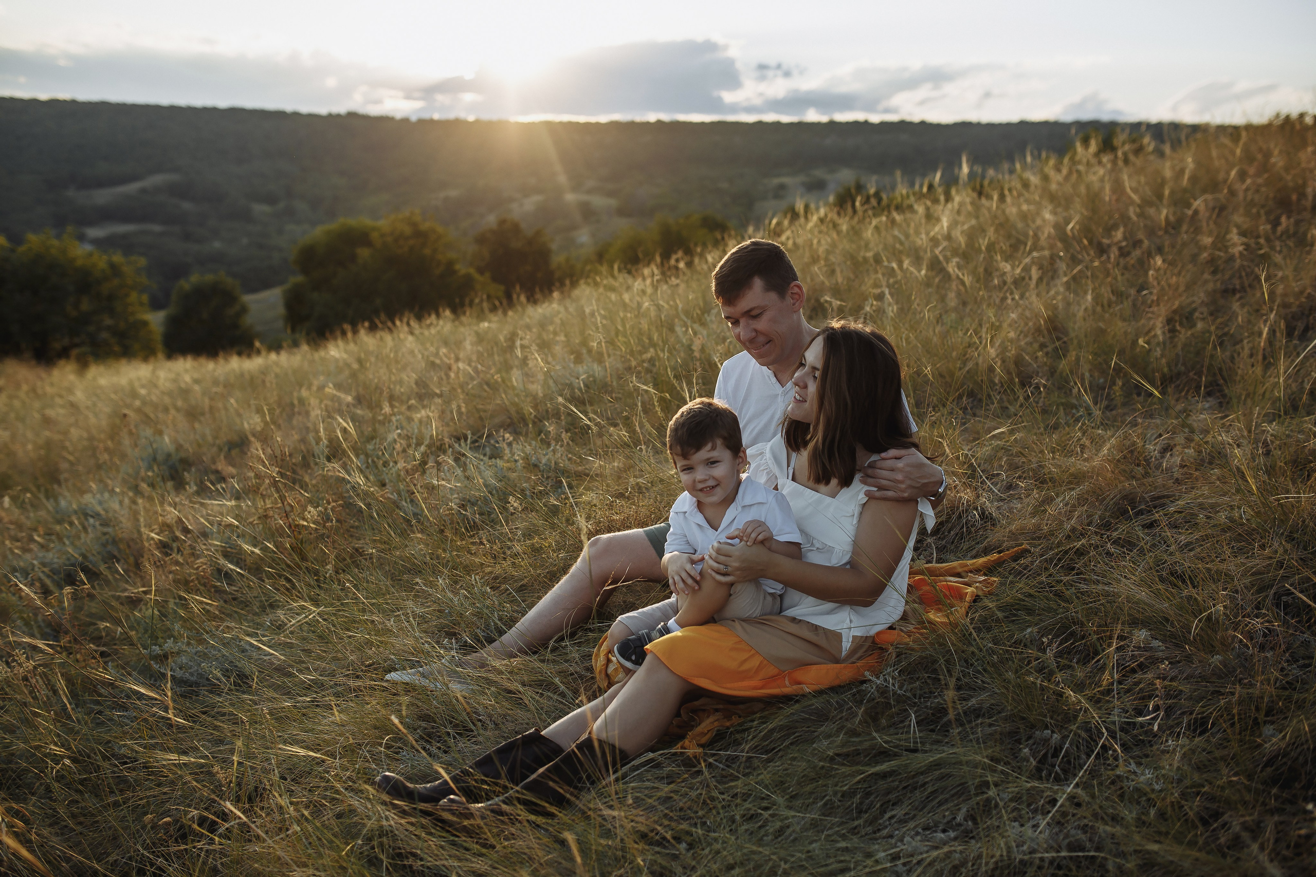 Женя, Юля и Тимофей. Семейный и свадебный фотограф в Саратове Катерина Оленская