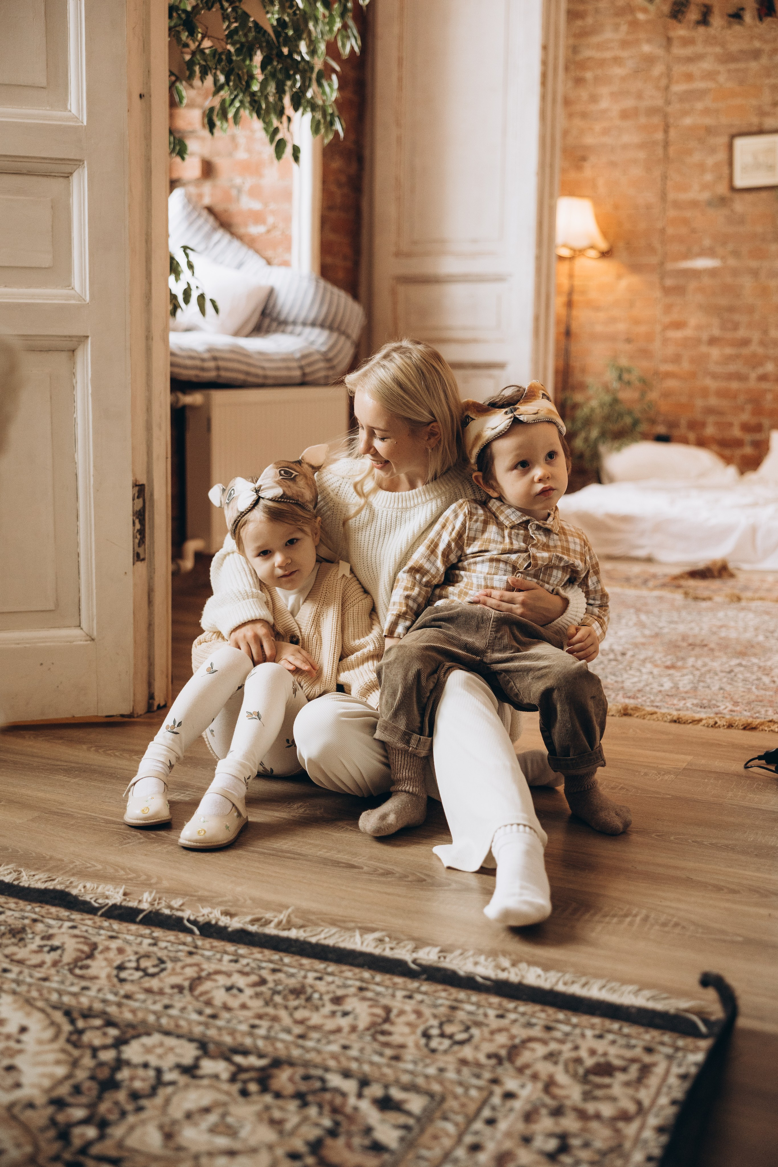 Анна, Саша и Маркус. Семейный фотограф в Москве Виктория Ястребинская