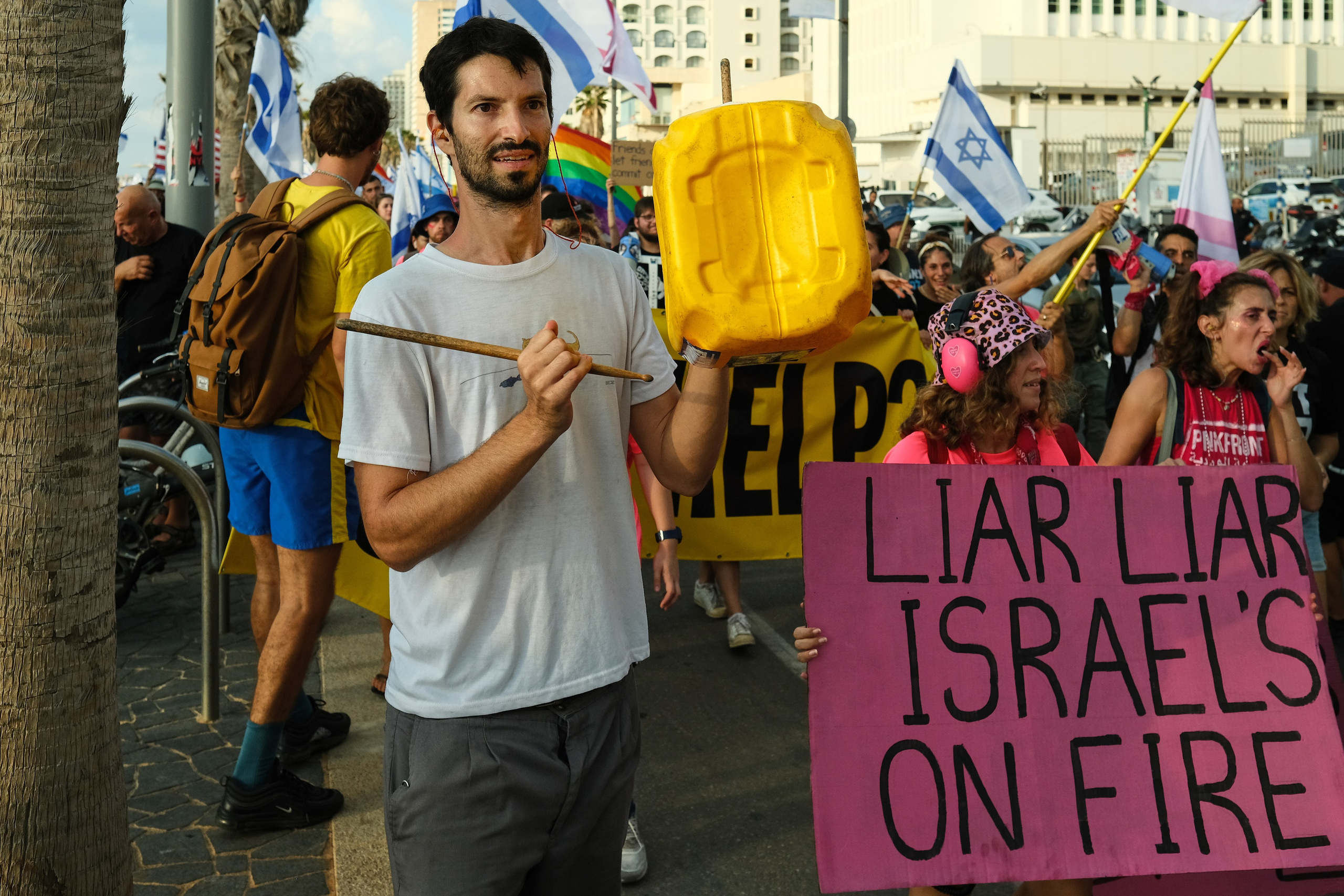 Репортаж с протеста в Тель-Авиве | Филипп Линзин. Репортажный и портретный фотограф в Санкт-Петербурге Филипп Линзин