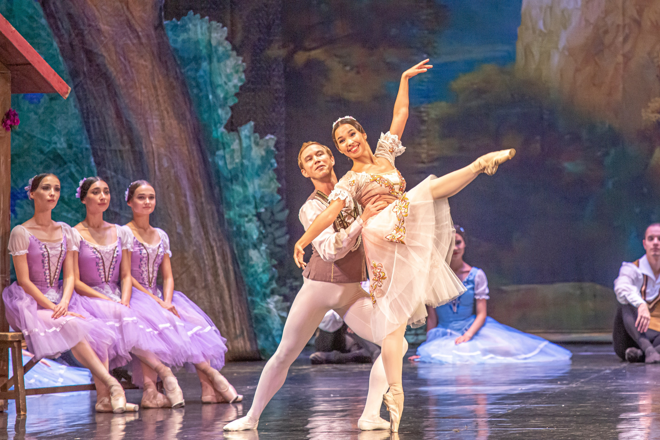 Жизель балет Марийского театра оперы и балета на сцене Зимнего театра. Фотограф в Сочи Юрий Шептаев