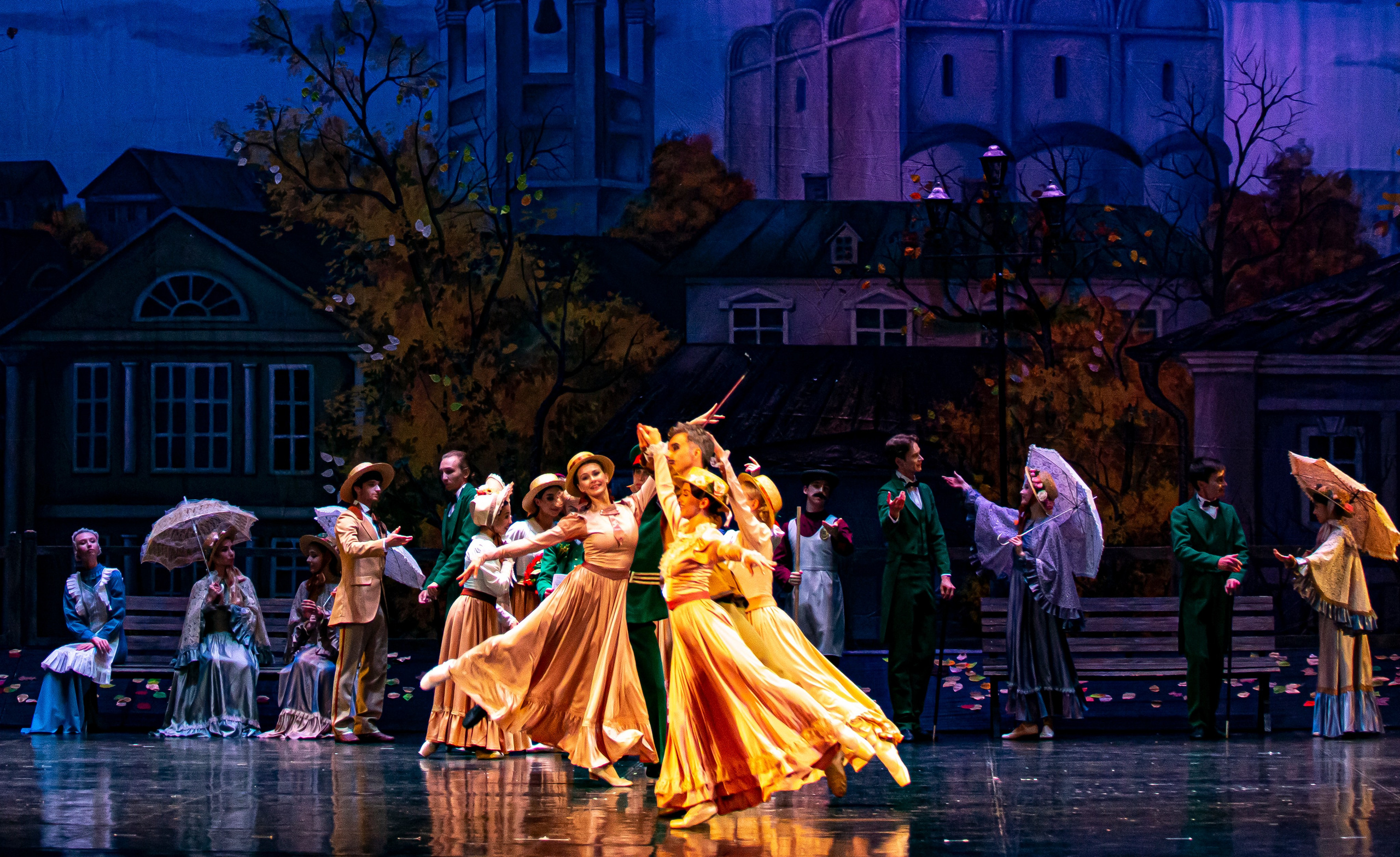 Анюта — спектакль — премьера на сцене Зимнего театра Марийского театра оперы и балета. Фотограф в Сочи Юрий Шептаев