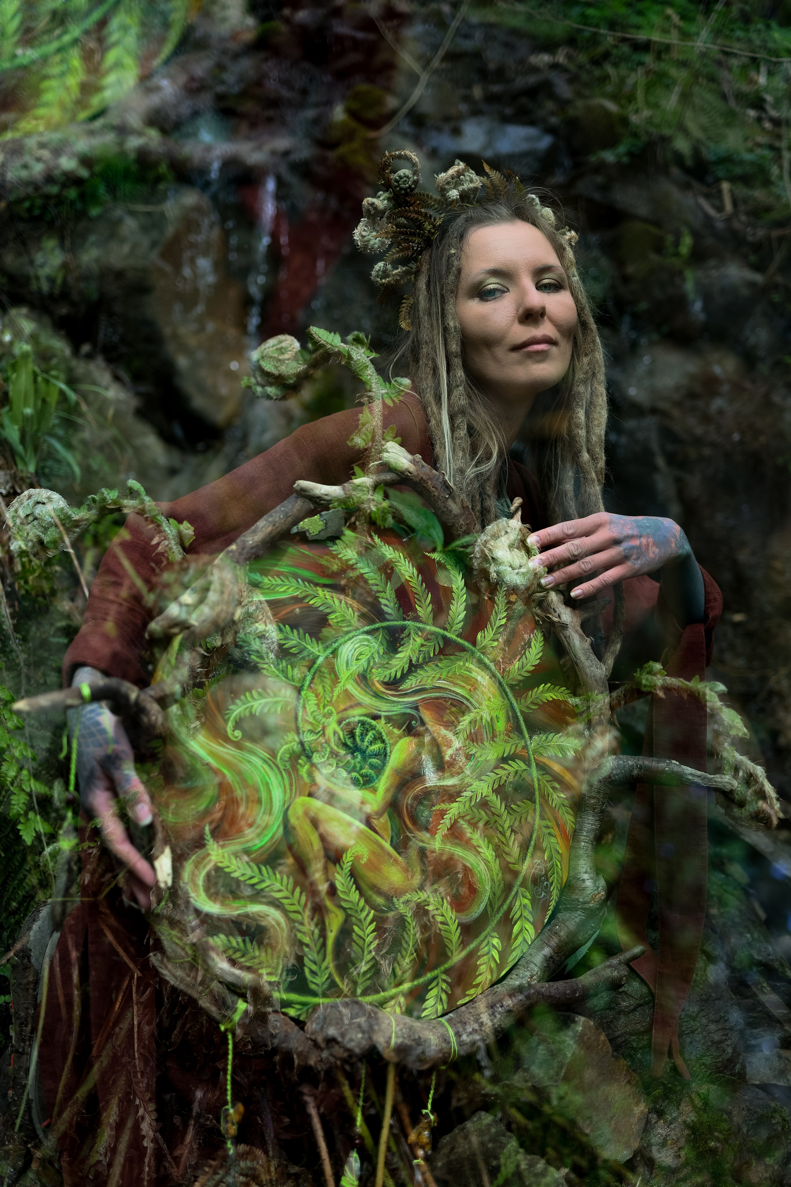 Индивидуальная фотосессия для художницы Вероники Самариной