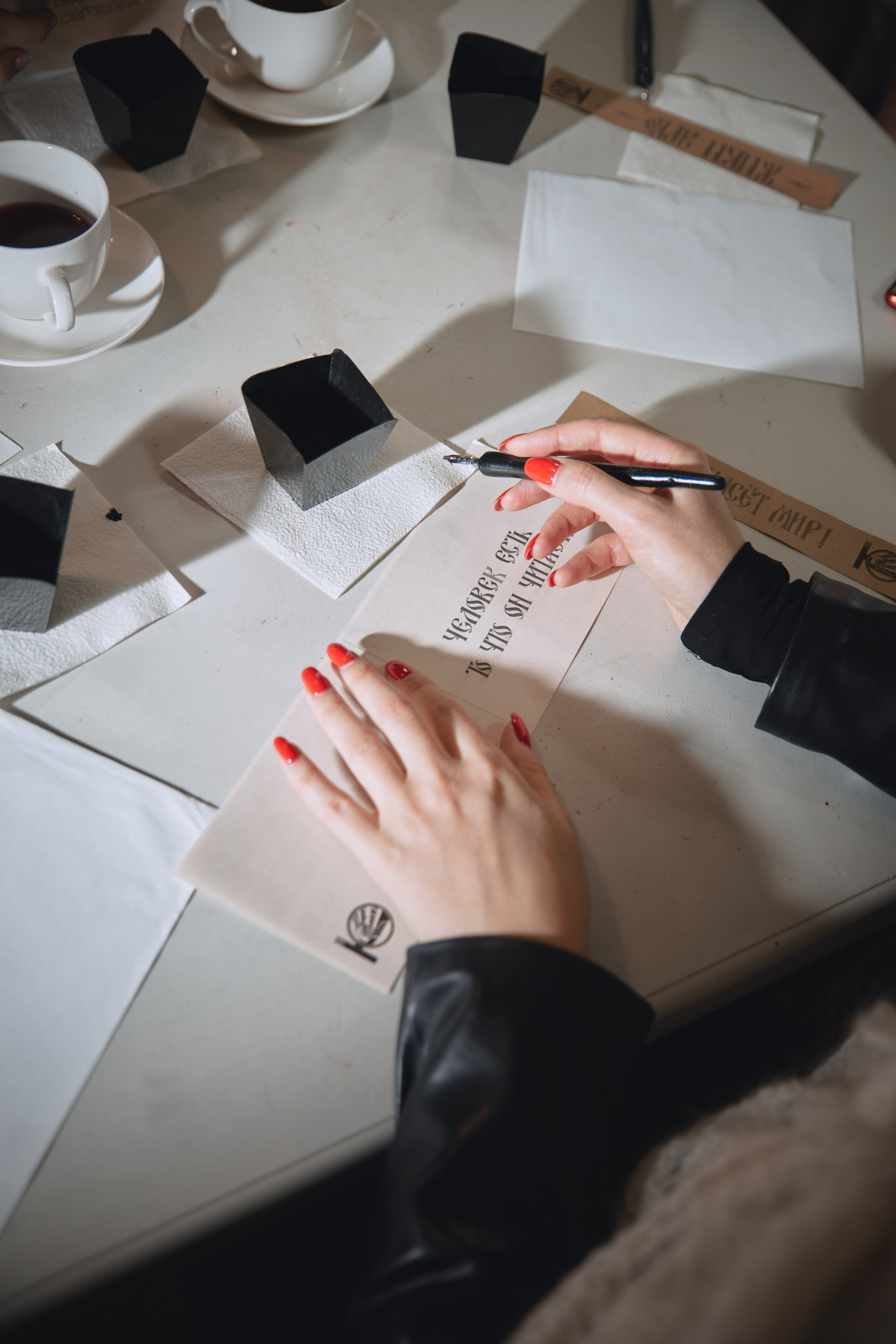 Мастер класс по каллиграфии. Фотограф и видеограф в Кургане Леонид Корнильев