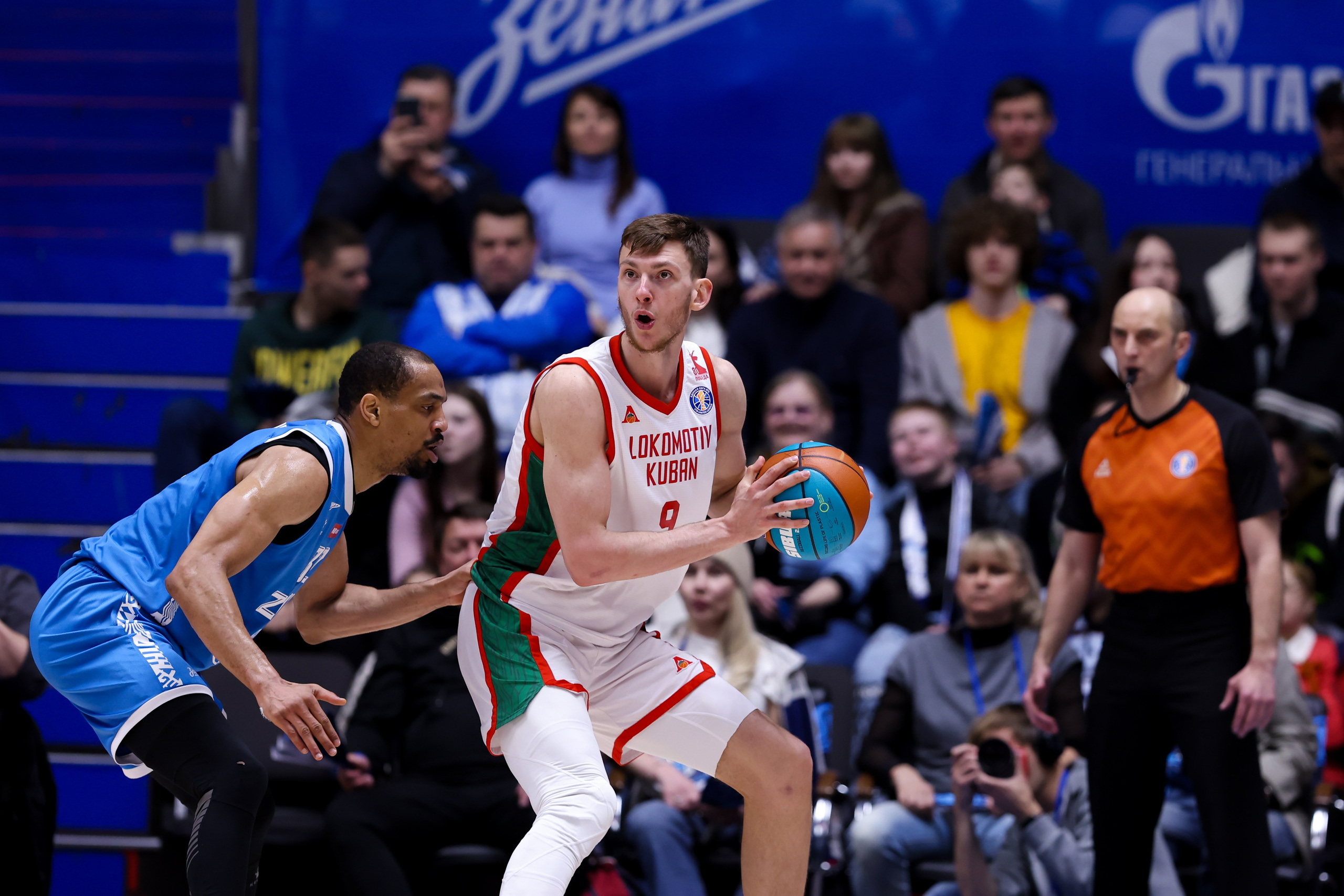 БК Зенит — БК Локомотив-Кубань 07.05.2025. Спортивный и репортажный фотограф Антон Тереханов