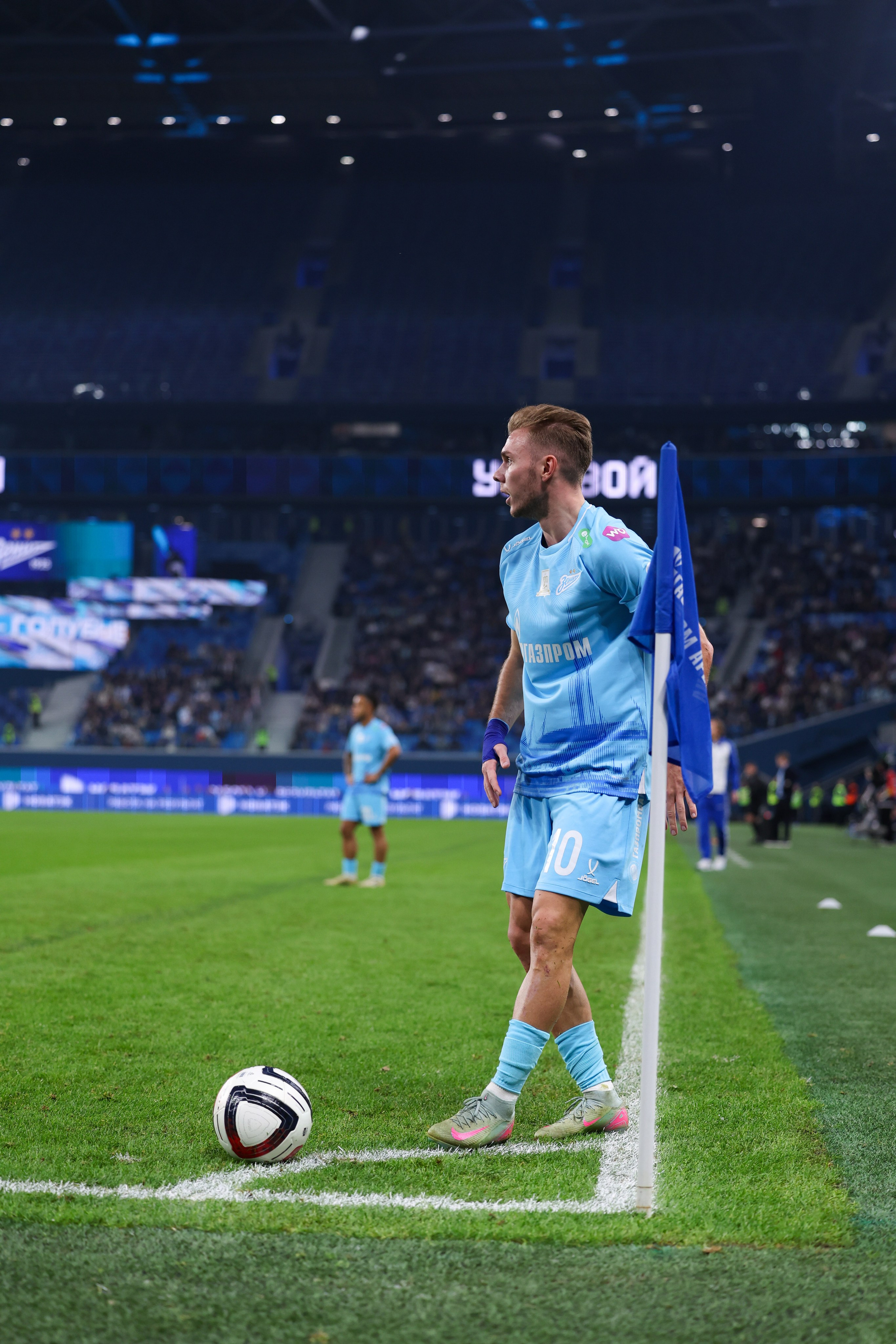 ФК «Зенит — ФК «Динамо» Москва 05.11.2025. Спортивный и репортажный фотограф Антон Тереханов