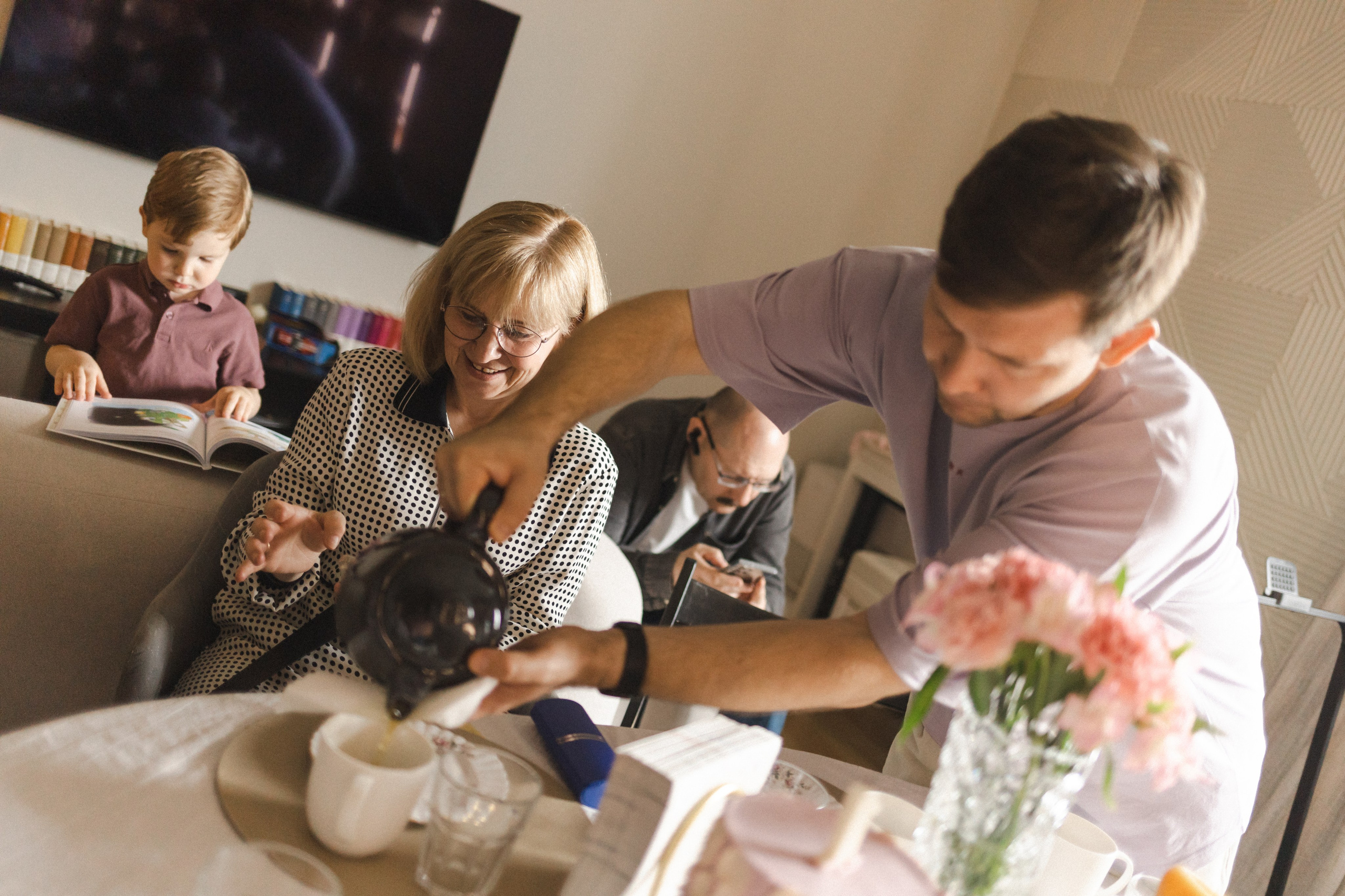 Аглае 1 годик. Семейный фотограф в Москве
