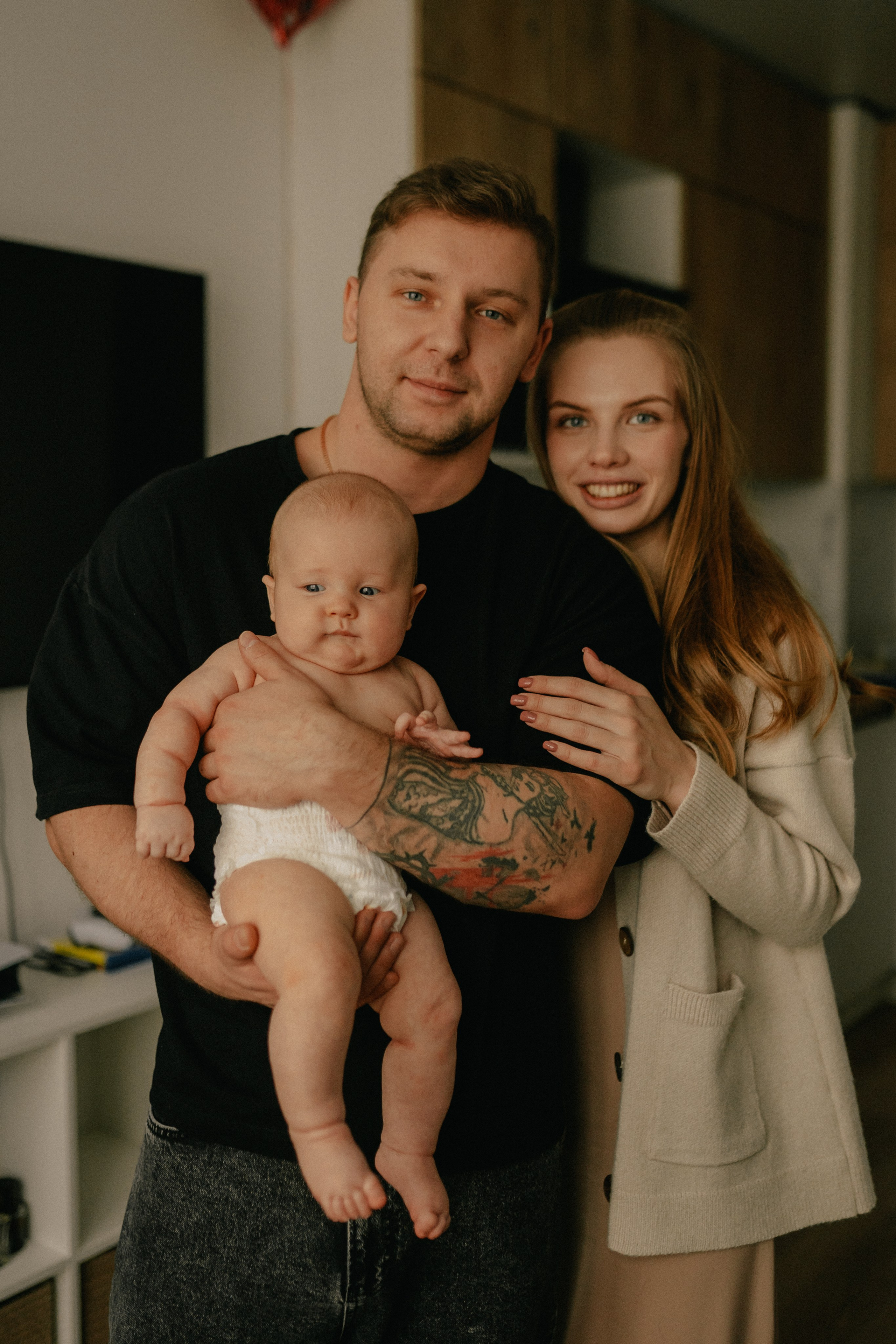 Кристина, Дима, Тася. Семейный фотограф Москва