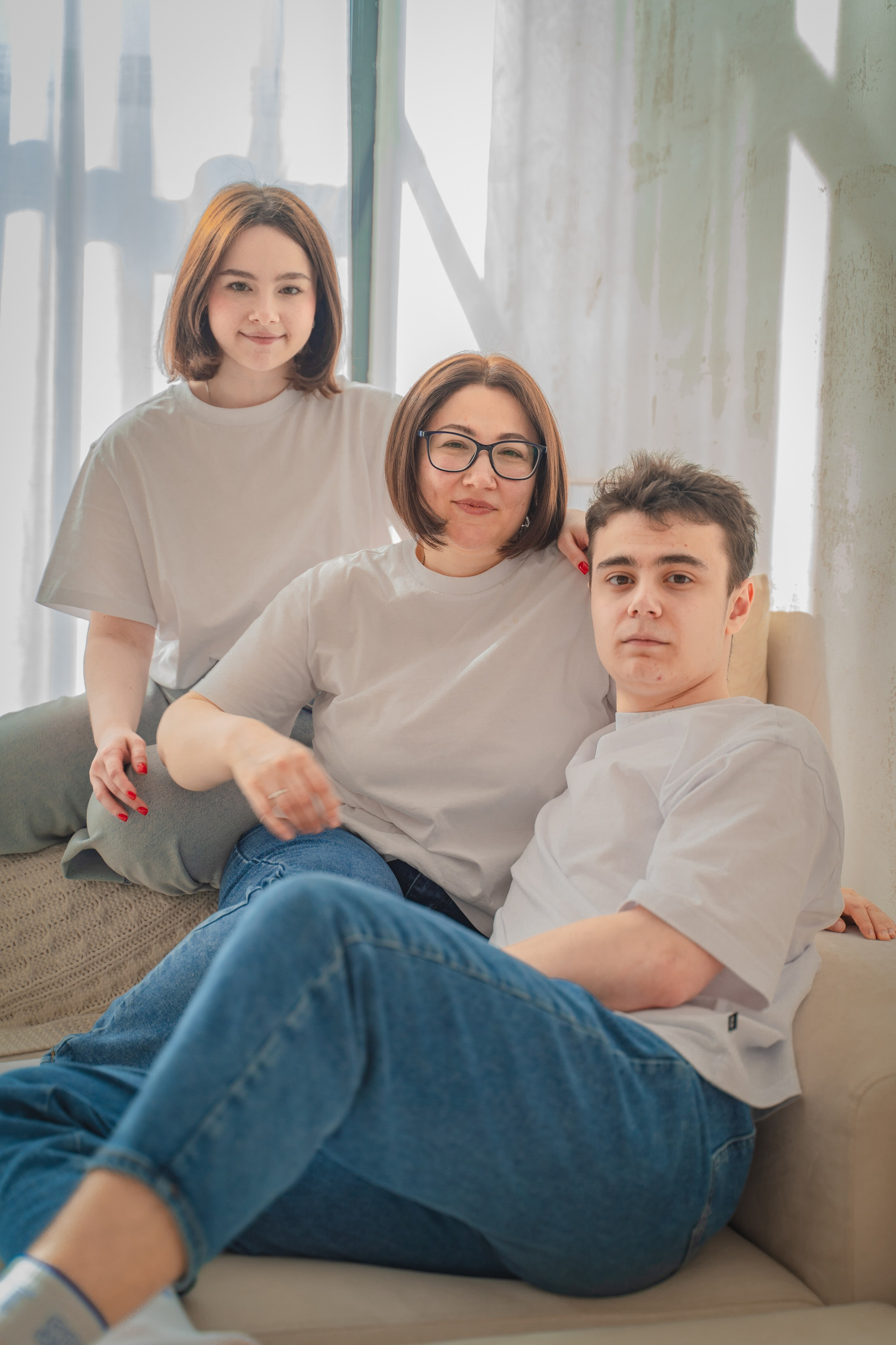 Семейная фотосессия. Студия. Фотограф в Москве Ленарская Дарья