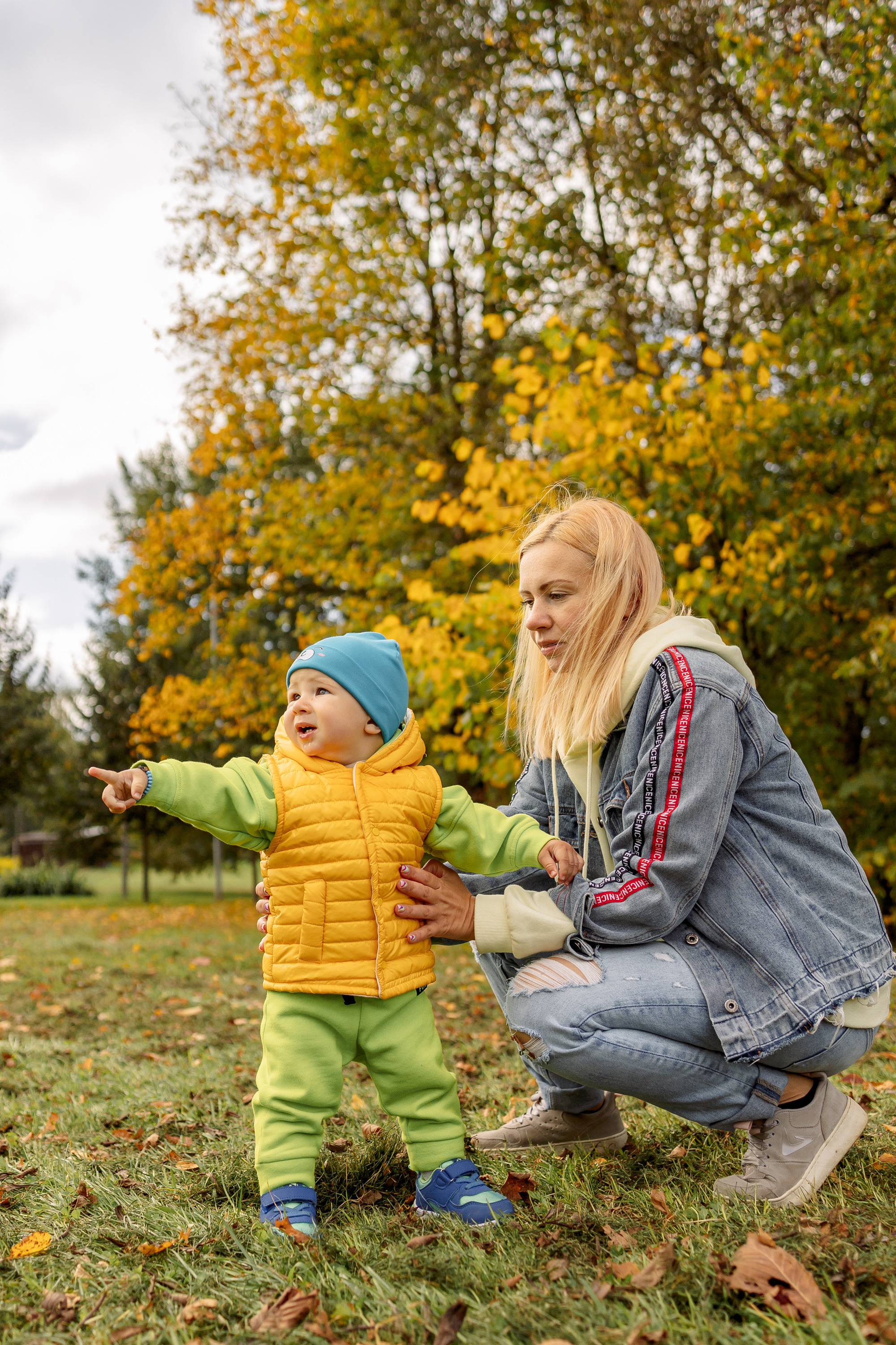 Семейная прогулка в парке Алтуфьево