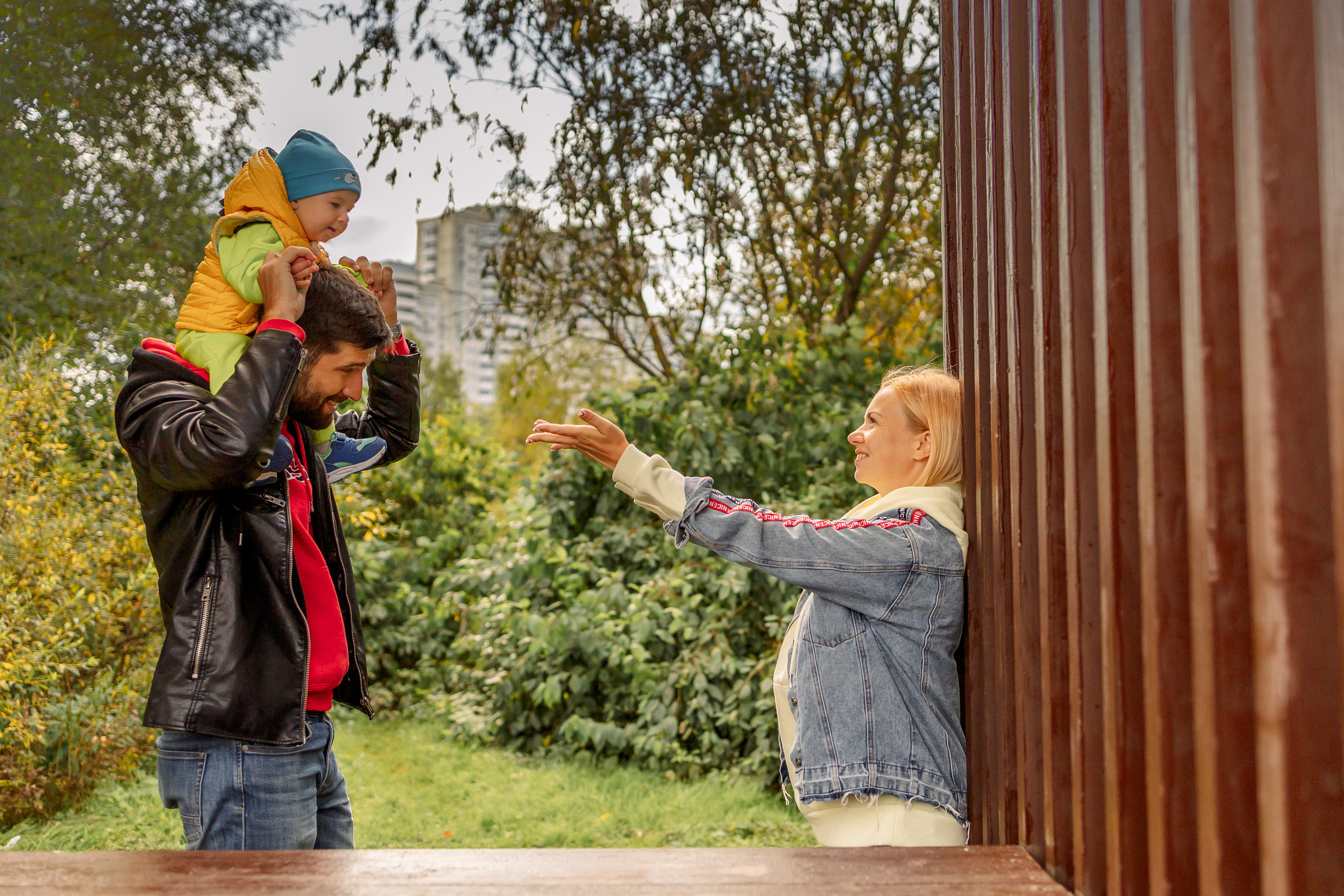 Семейная прогулка в парке Алтуфьево