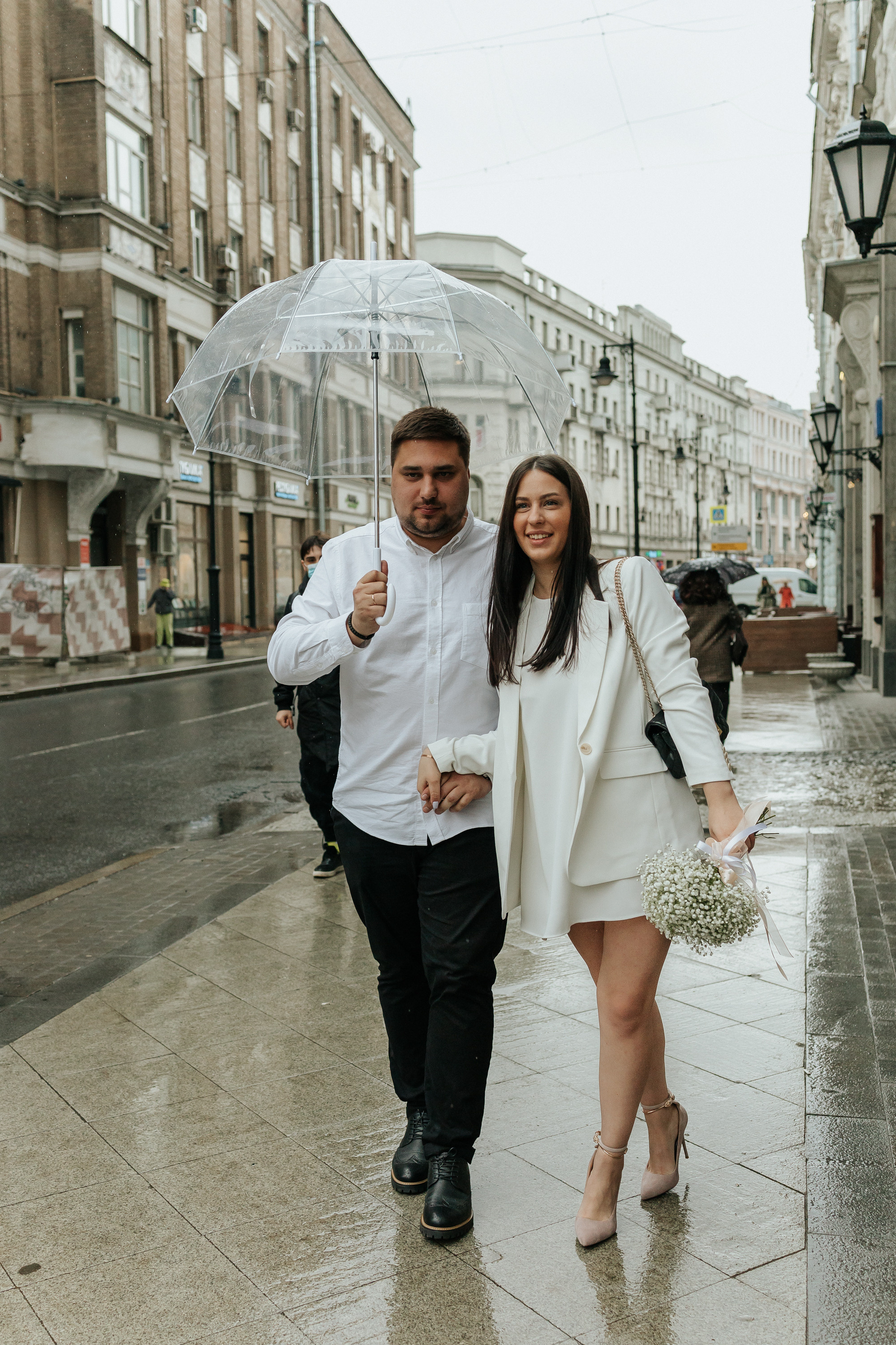 Свадебная прогулка по центру Москвы. Семейный Фотограф в Москве Евгения Симоненко