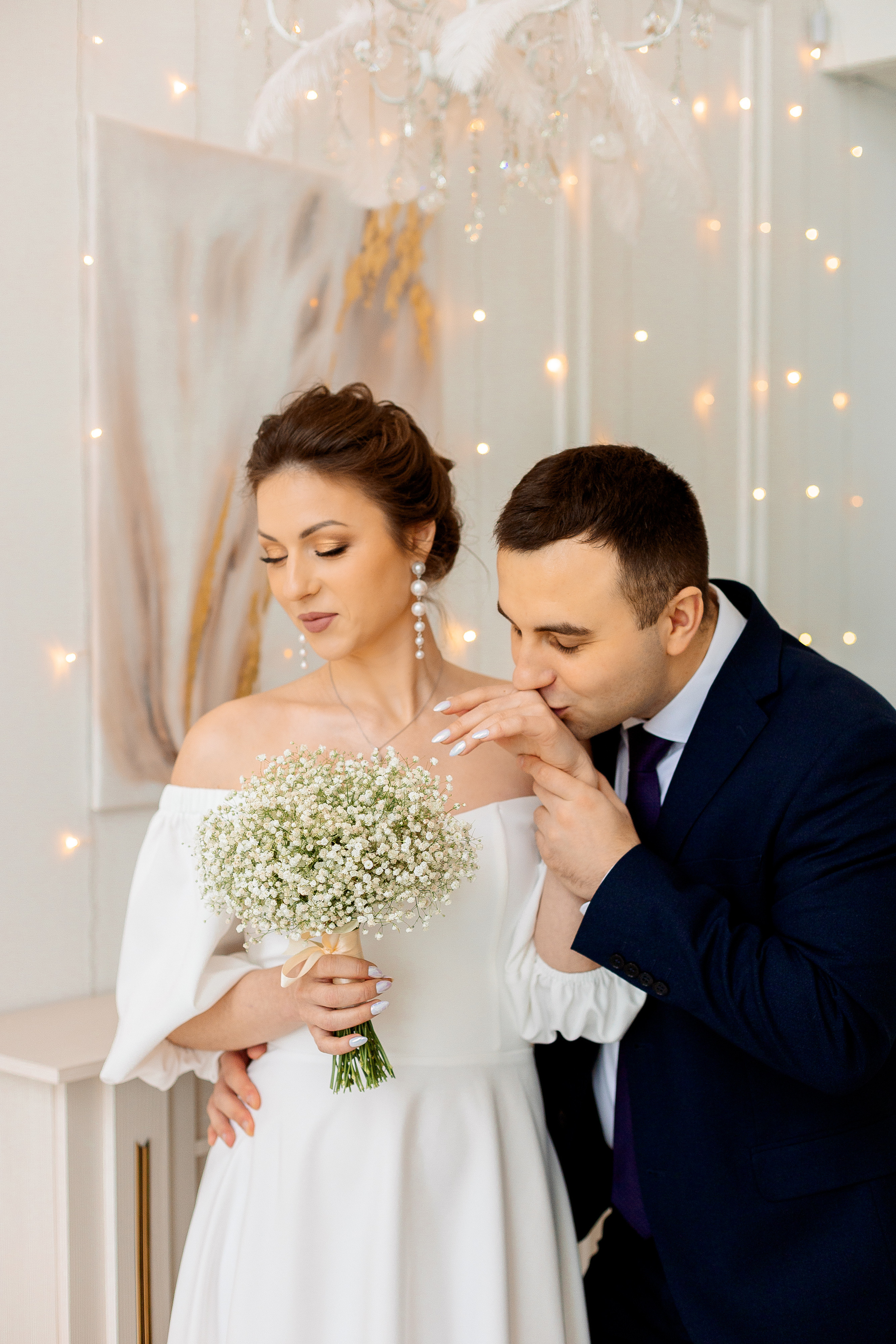 Свадебная съемка в студии. Семейный Фотограф в Москве Евгения Симоненко