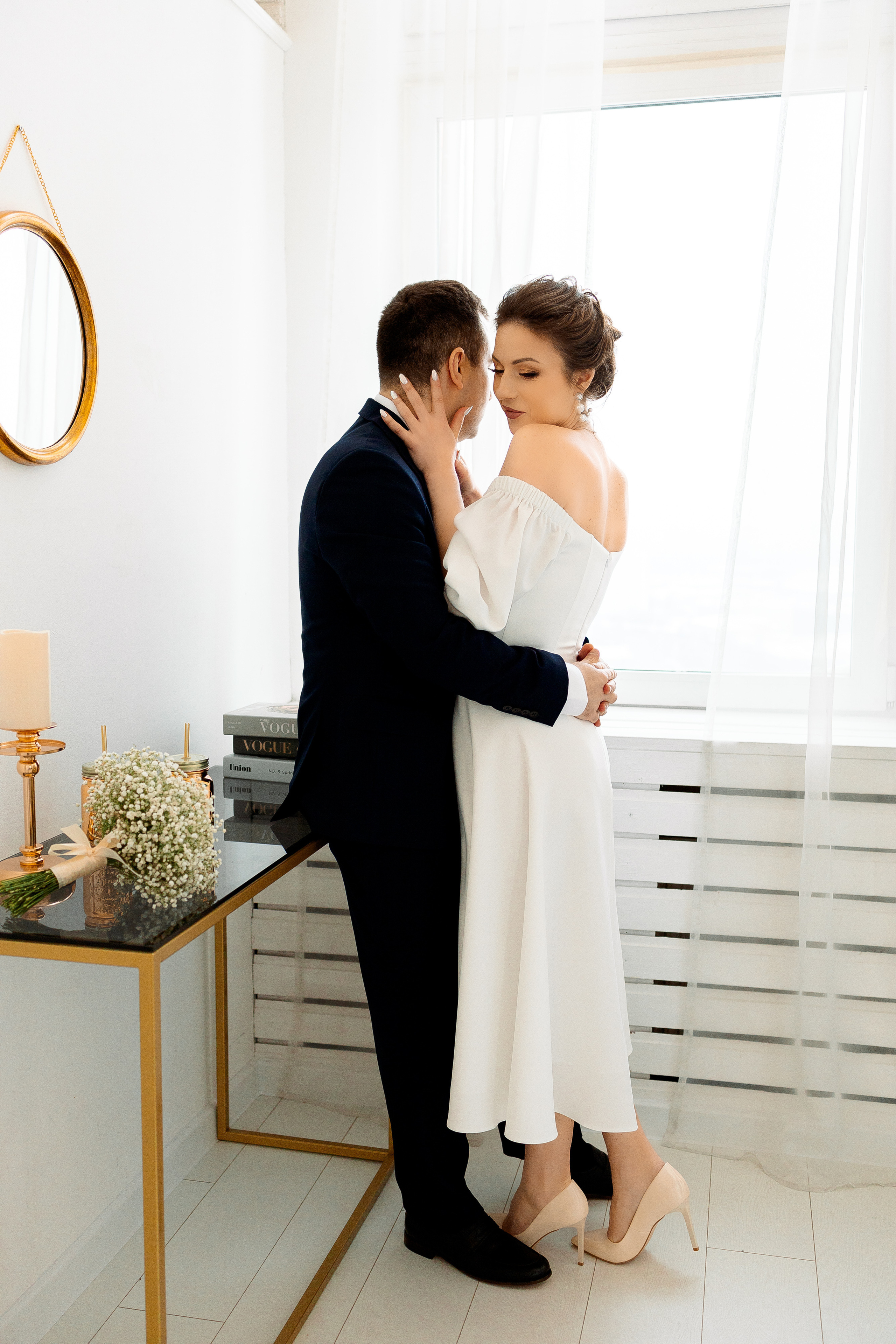 Свадебная съемка в студии. Семейный Фотограф в Москве Евгения Симоненко