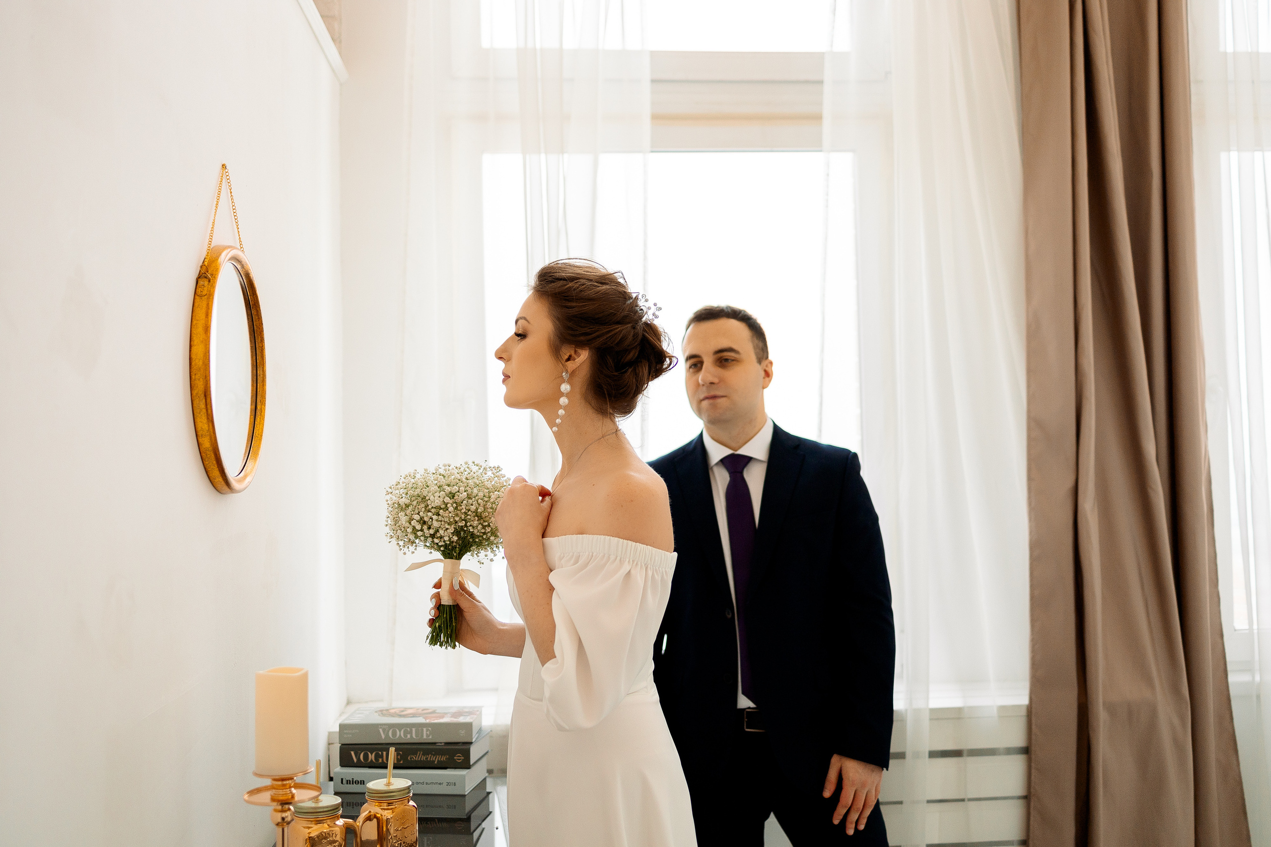 Свадебная съемка в студии. Семейный Фотограф в Москве Евгения Симоненко