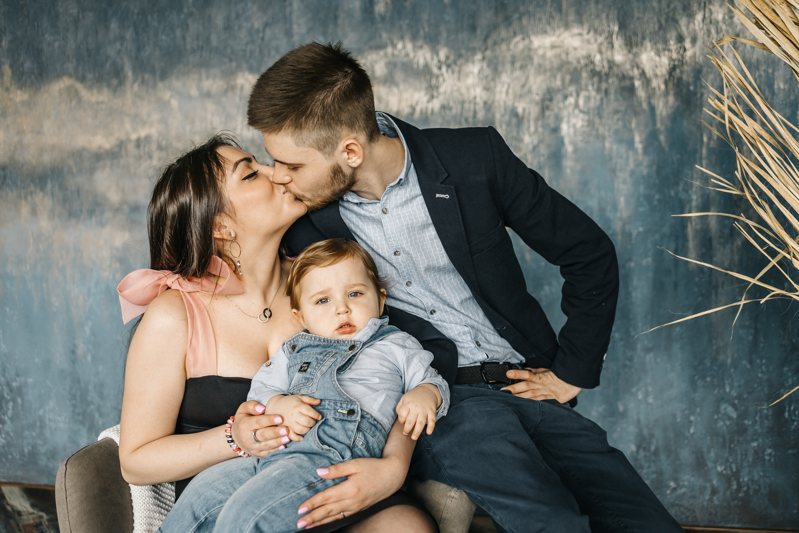 Семейная съемка в студии