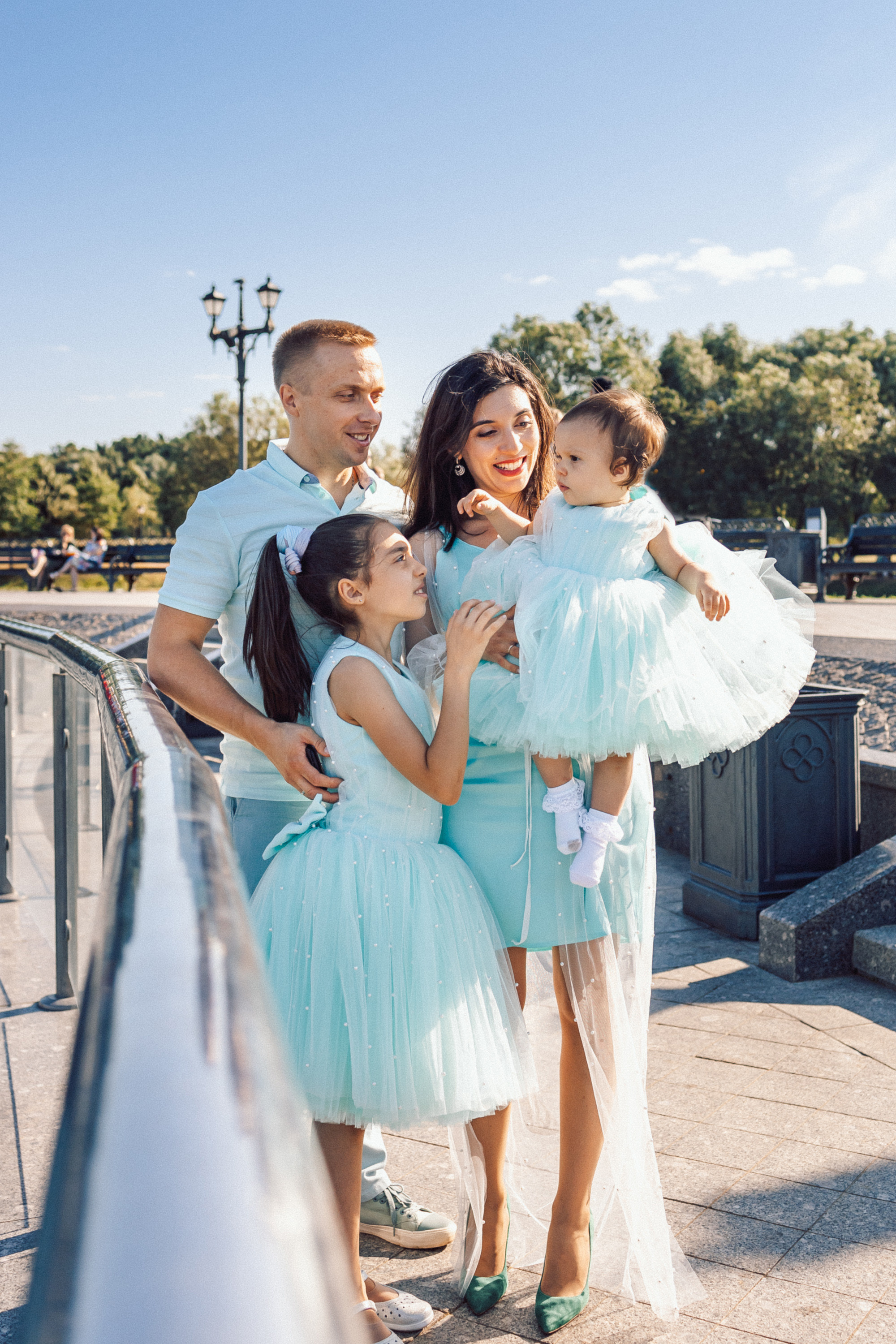 Семейная прогулка в парке Царицыно