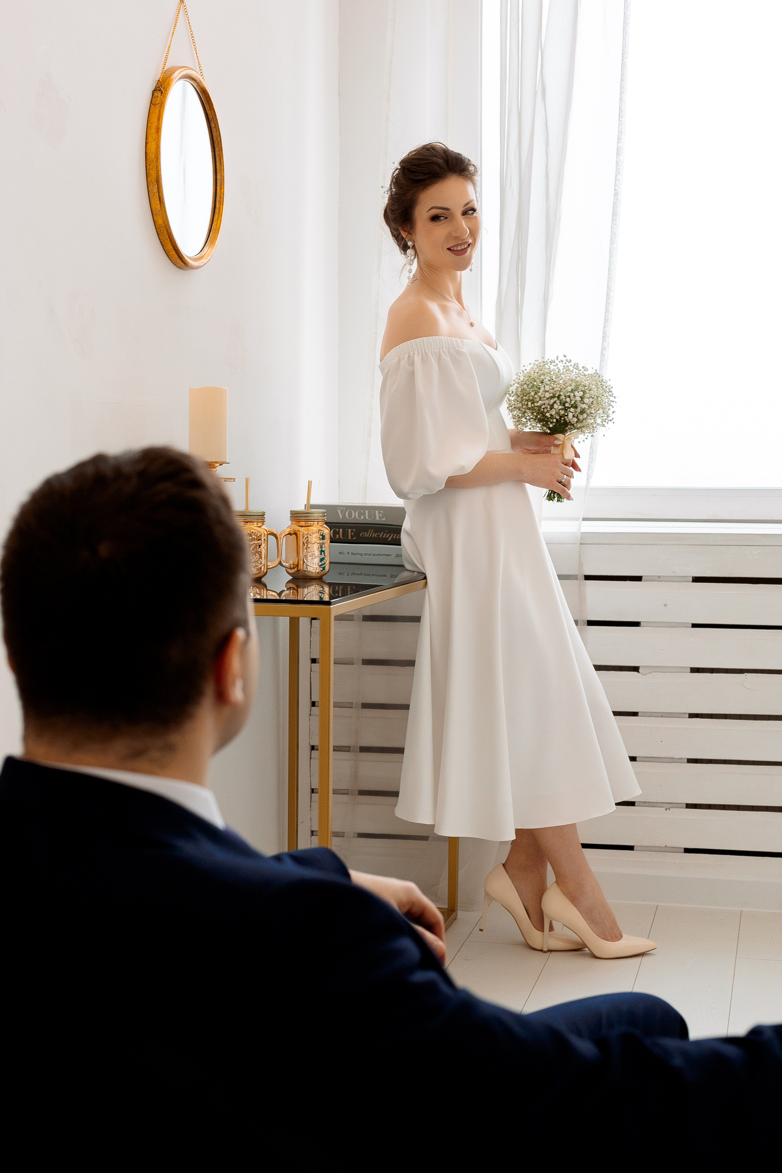 Свадебная съемка в студии. Семейный Фотограф в Москве Евгения Симоненко