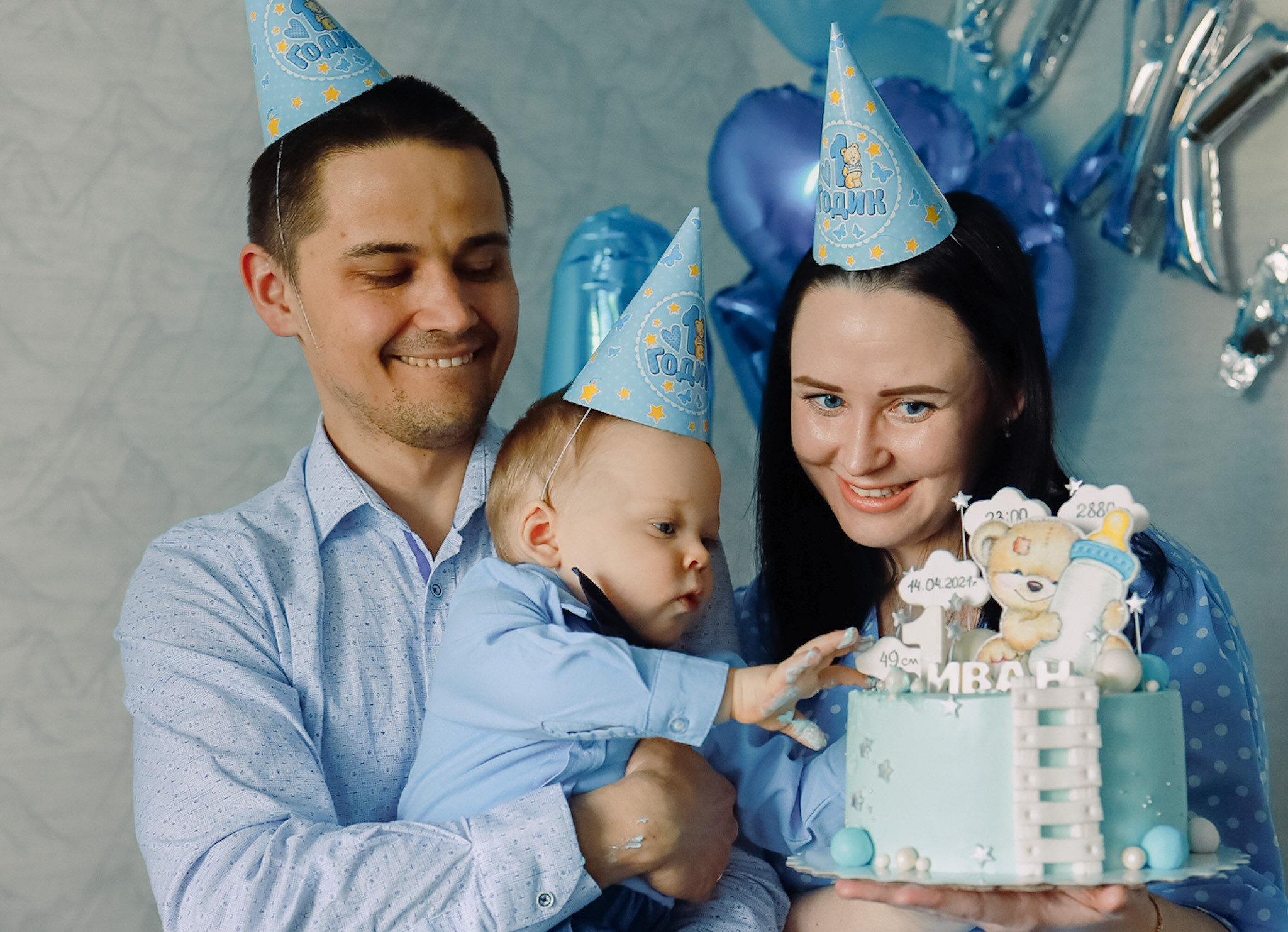 Первый тортик