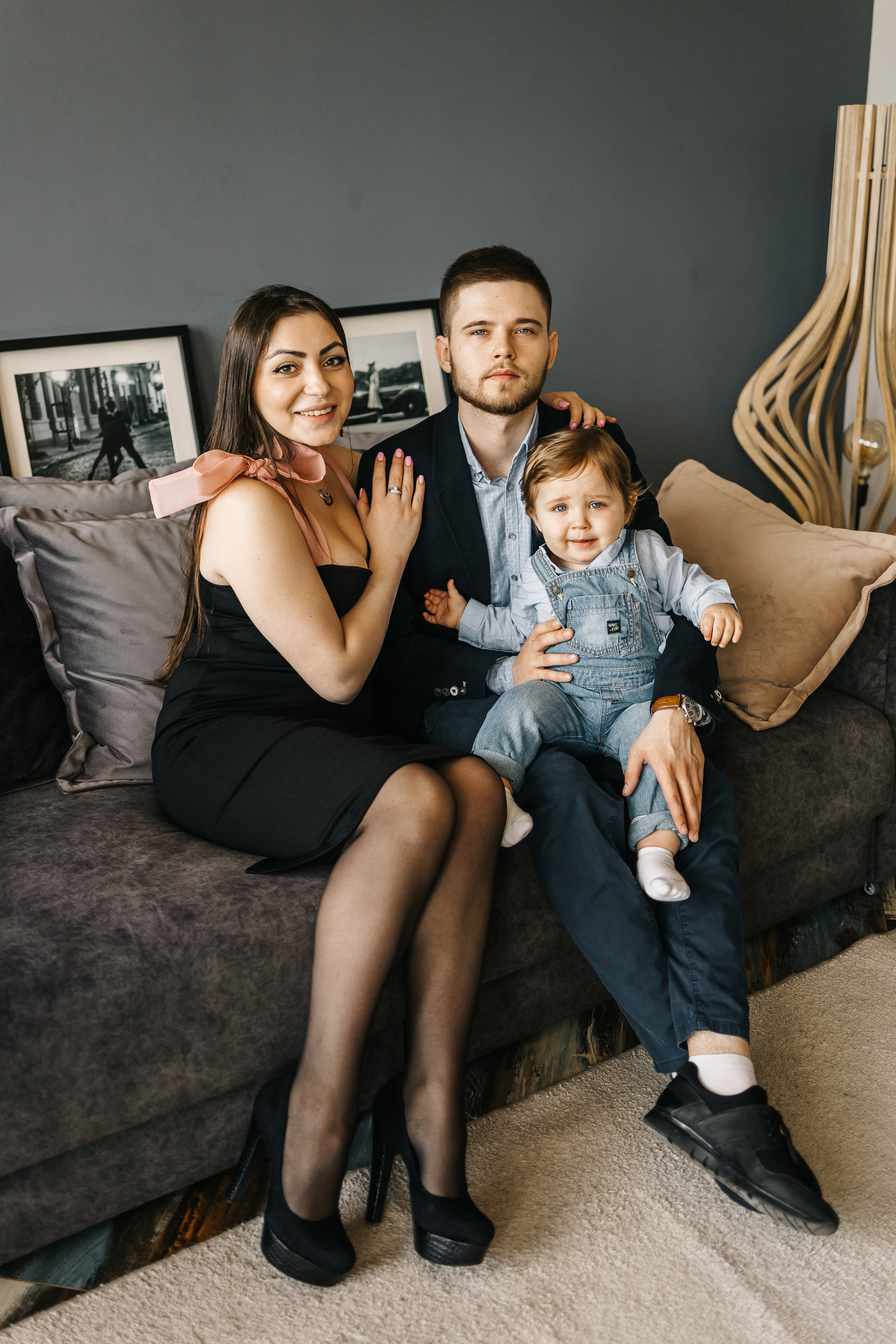 Семейная съемка в студии