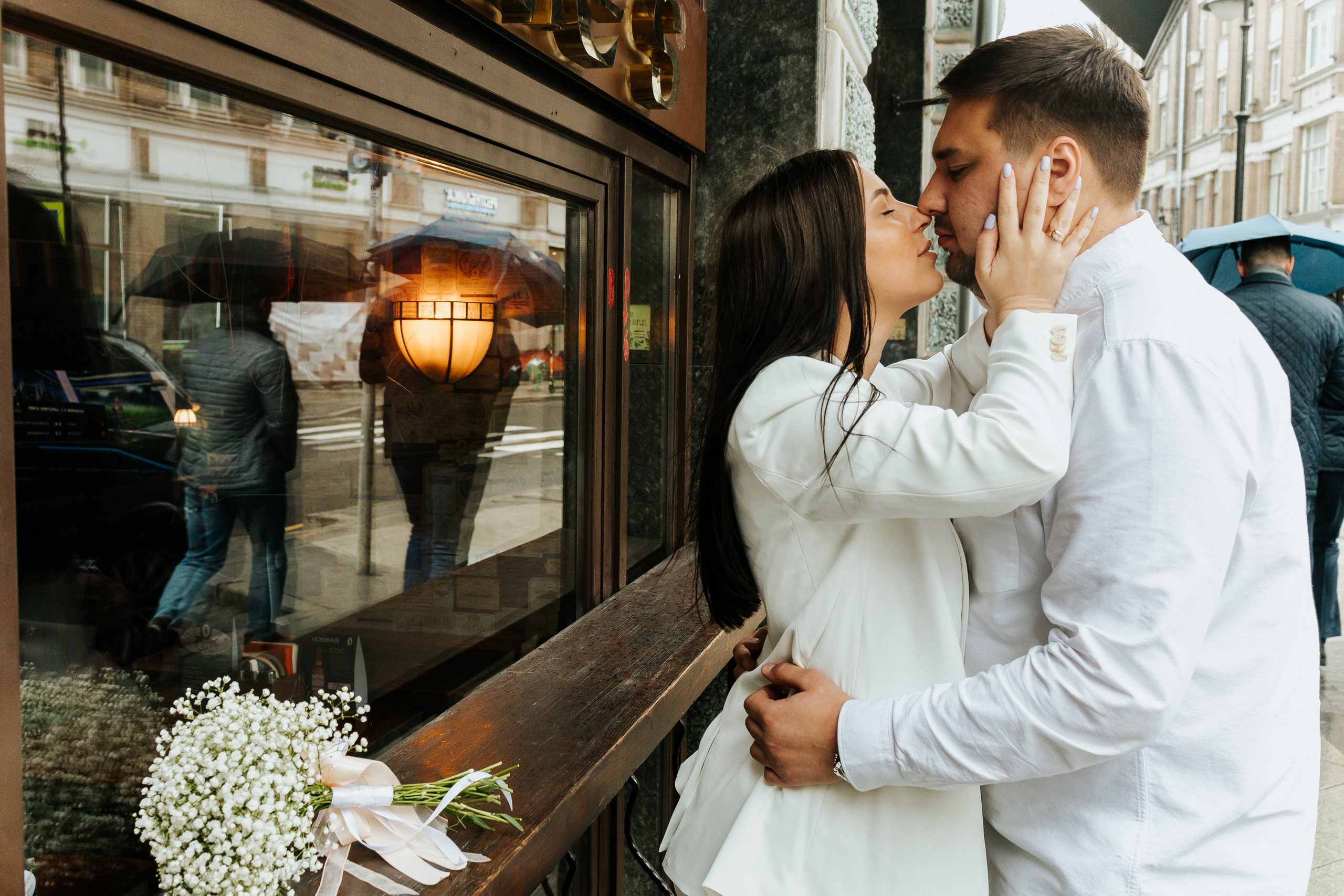 Свадебная прогулка по центру Москвы. Семейный Фотограф в Москве Евгения Симоненко