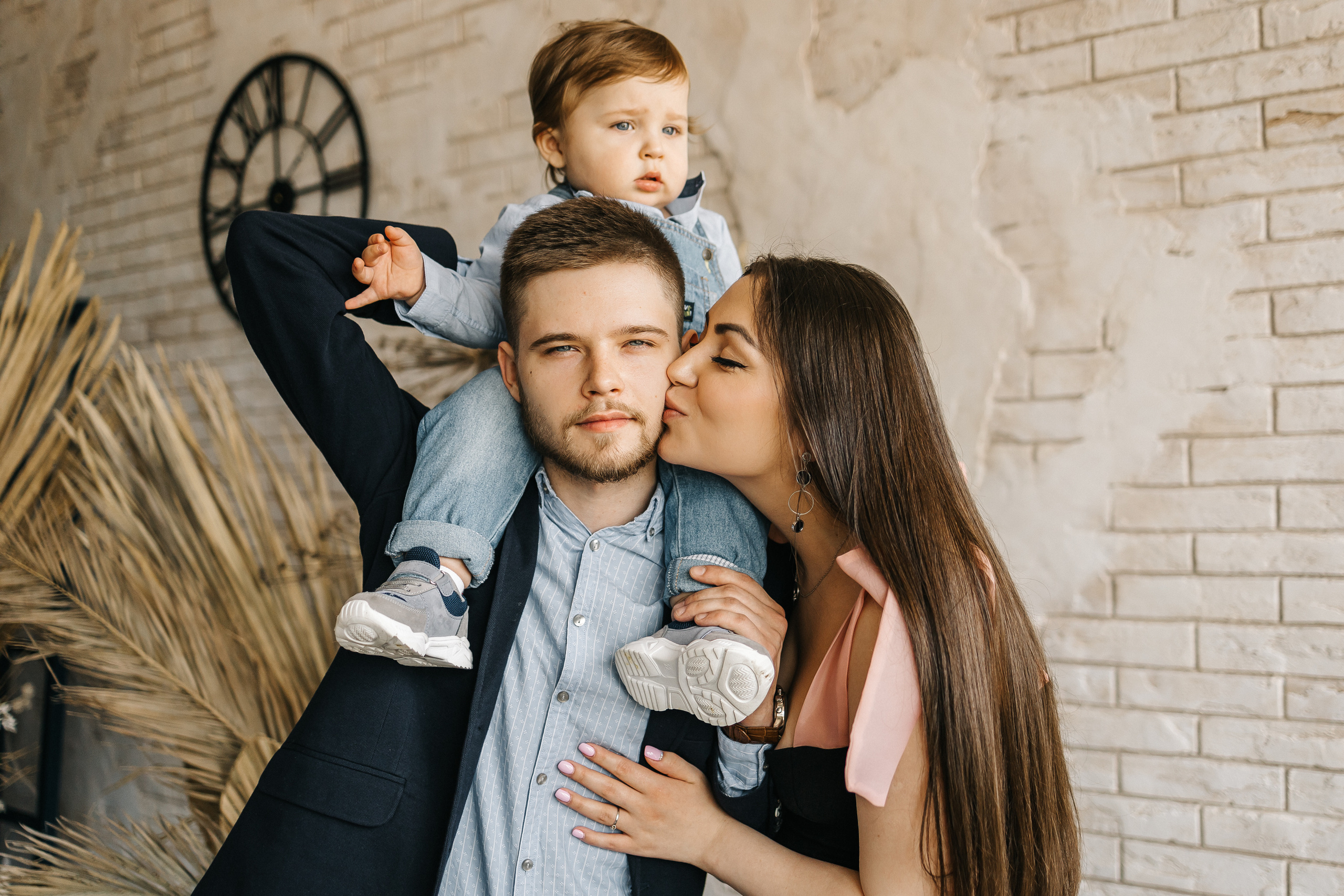 Семейная съемка в студии