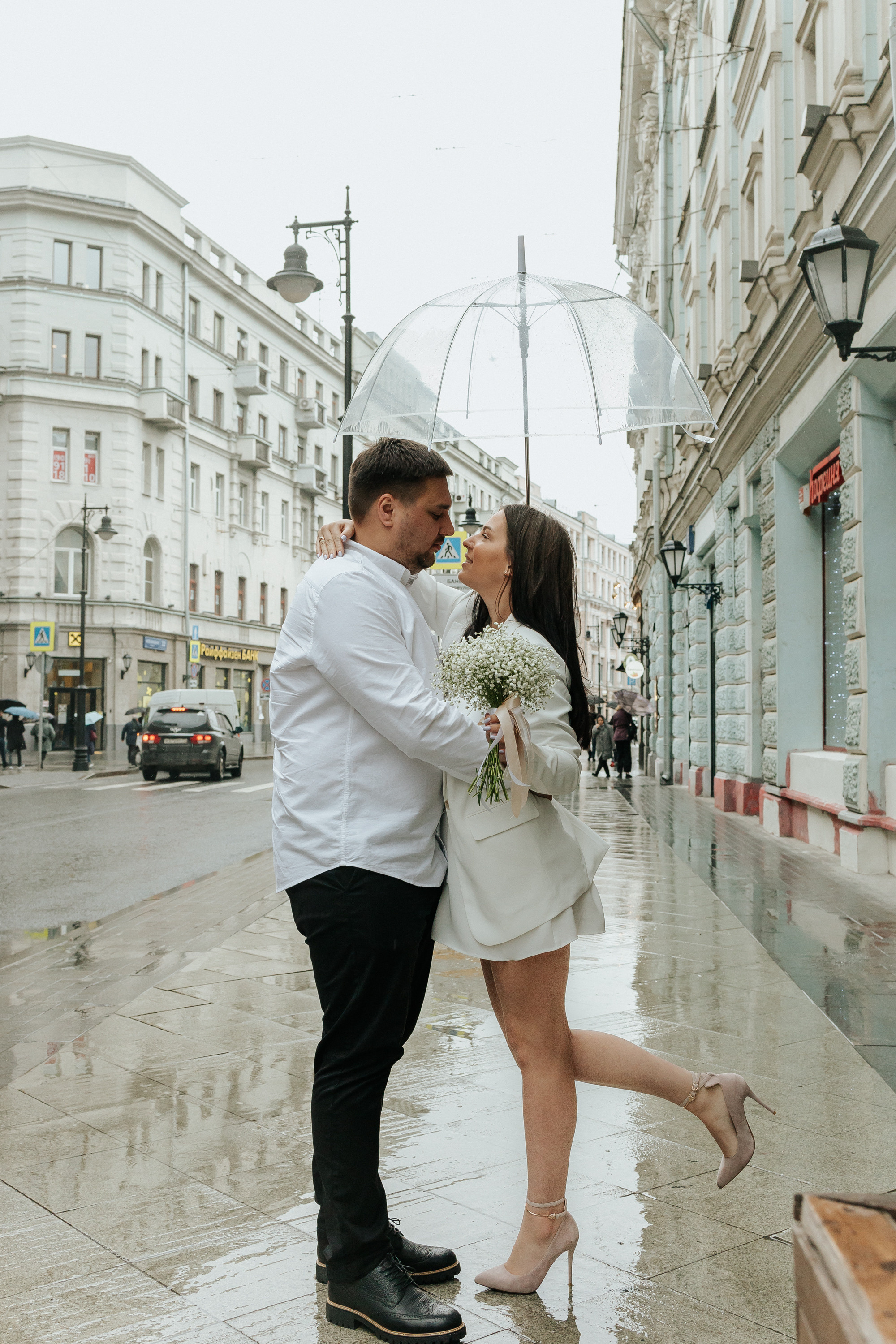 Свадебная прогулка по центру Москвы. Семейный Фотограф в Москве Евгения Симоненко