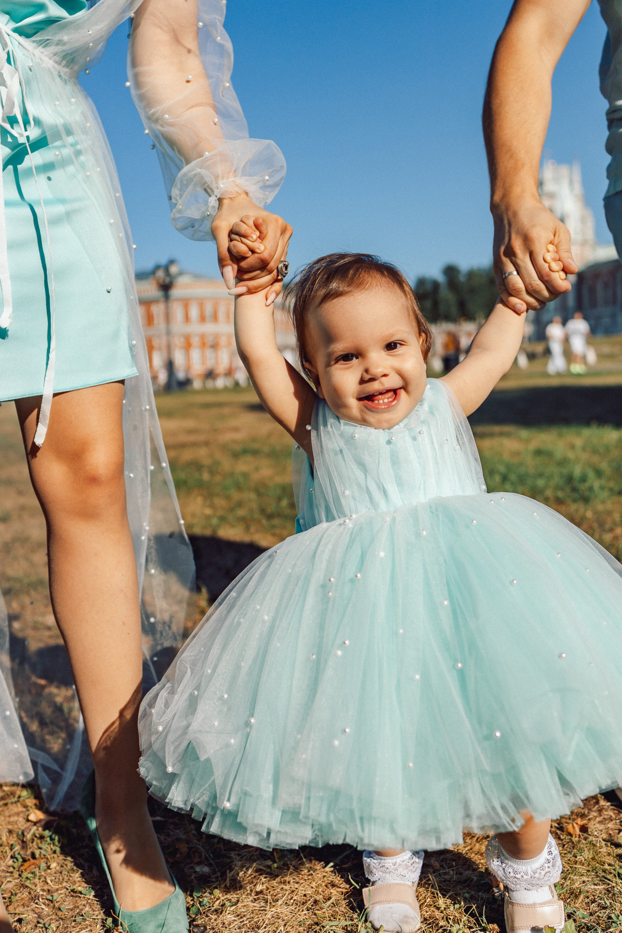 Семейная прогулка в парке Царицыно