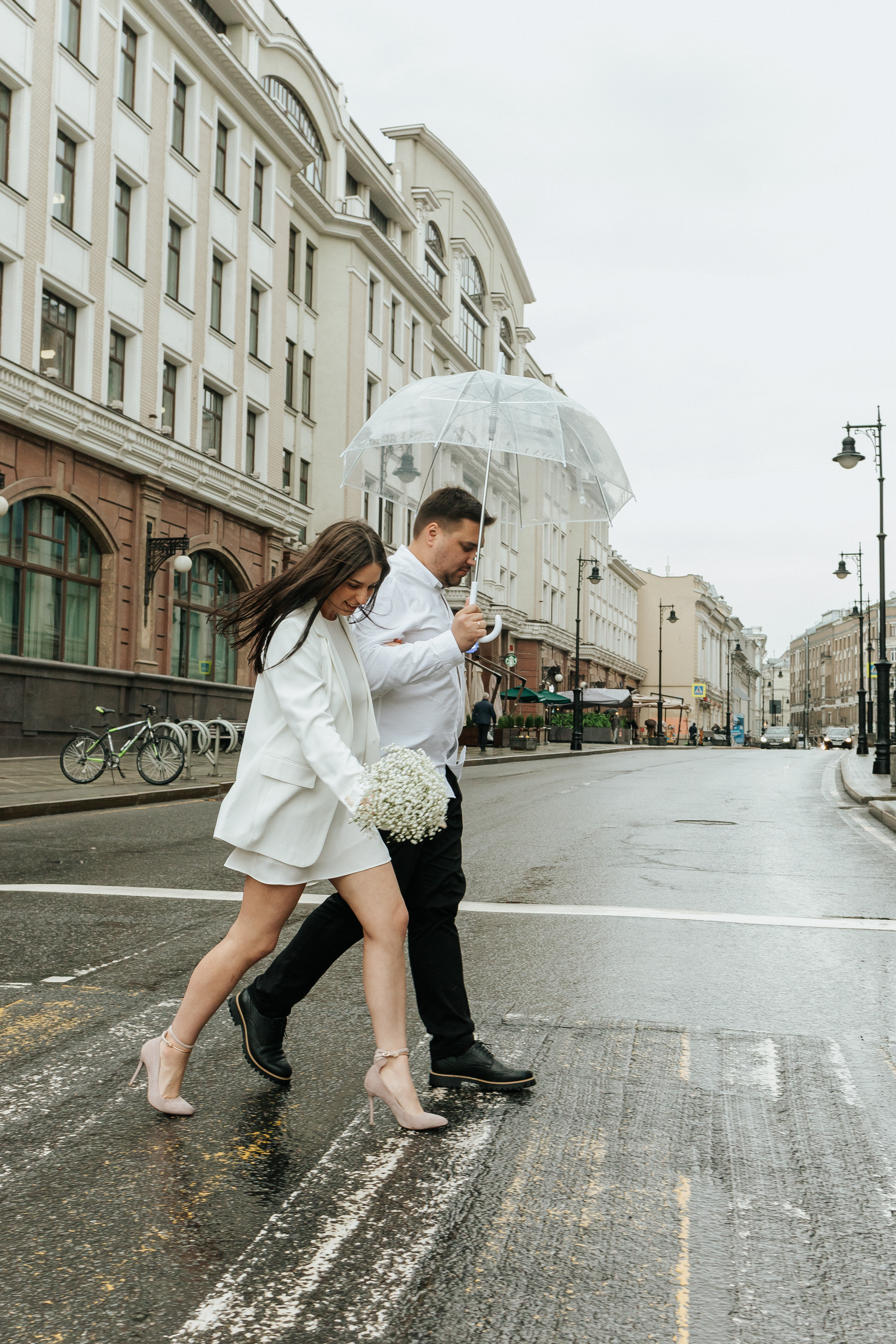 Свадебная прогулка по центру Москвы. Семейный Фотограф в Москве Евгения Симоненко