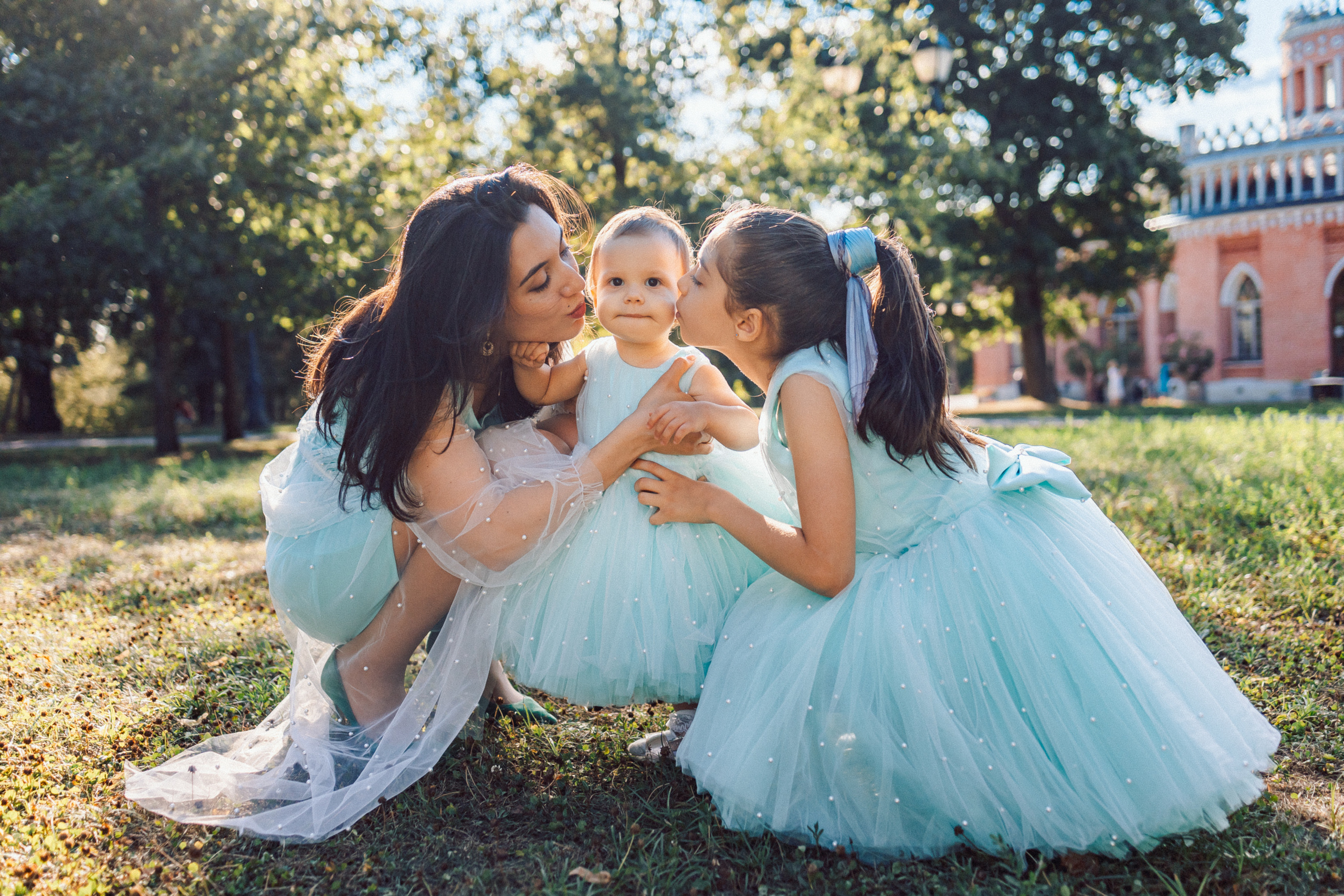 Семейная прогулка в парке Царицыно