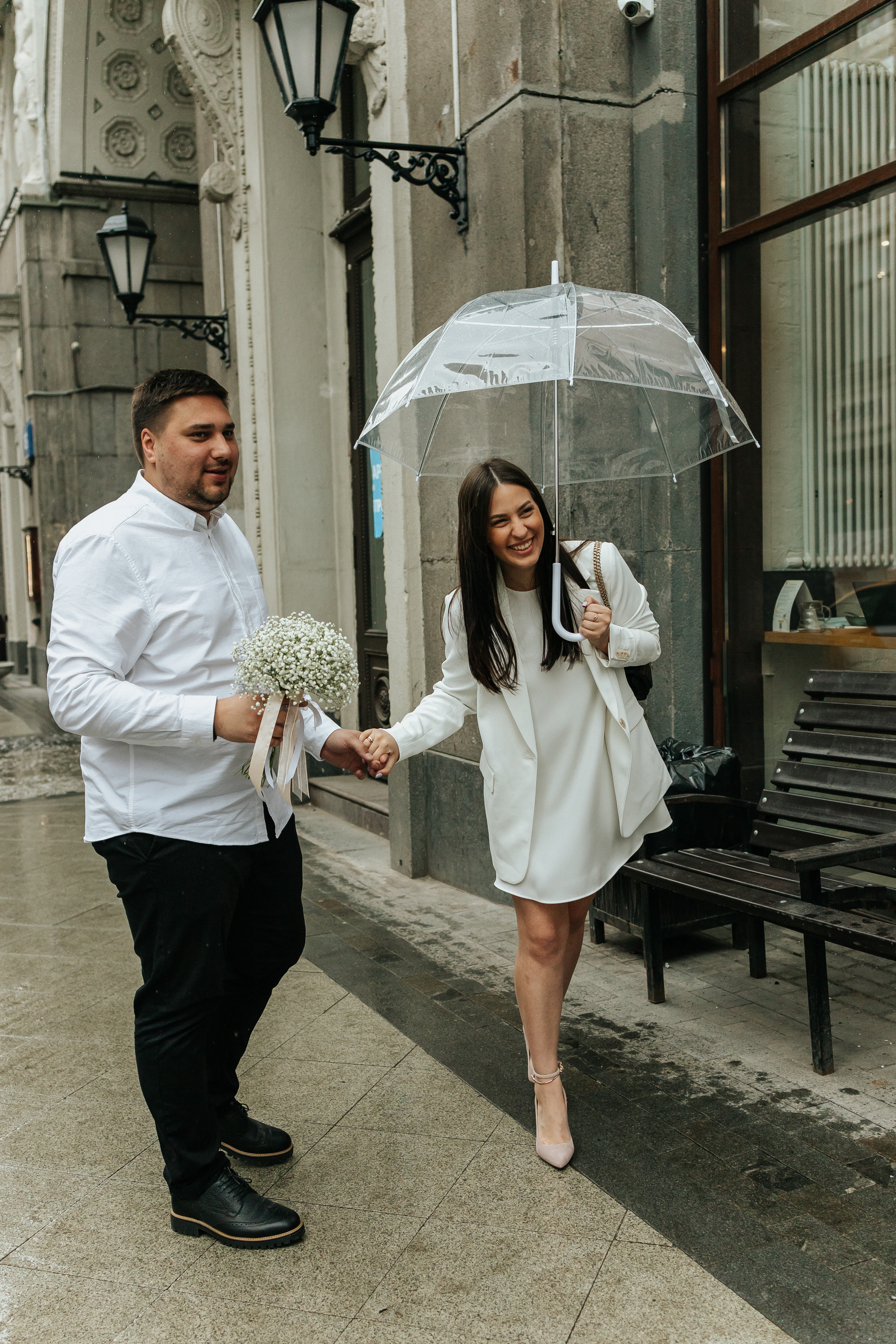 Свадебная прогулка по центру Москвы. Семейный Фотограф в Москве Евгения Симоненко