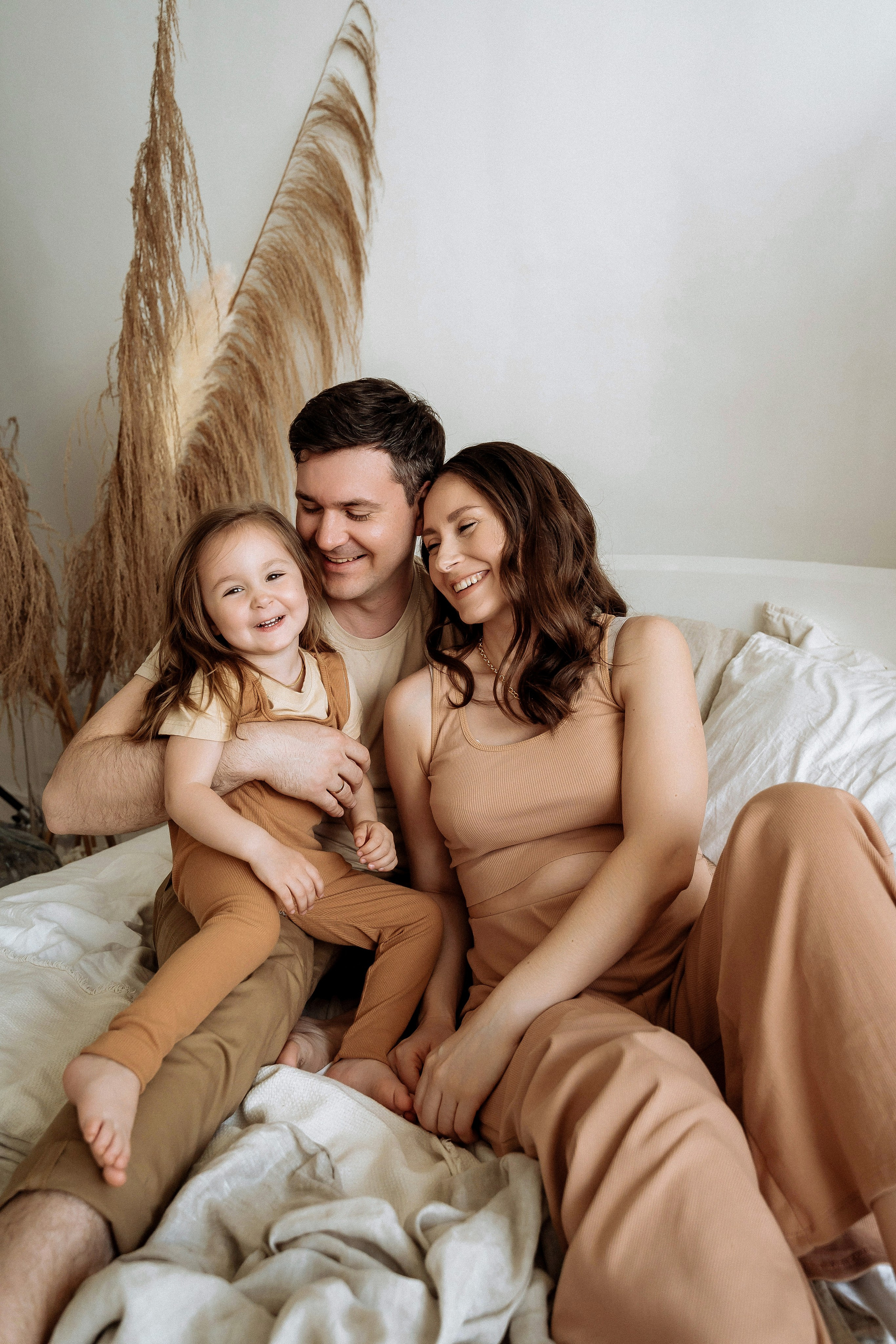 Андрей, Алёна и Анечка. Свадебный фотограф в Москве Яна Деньгина