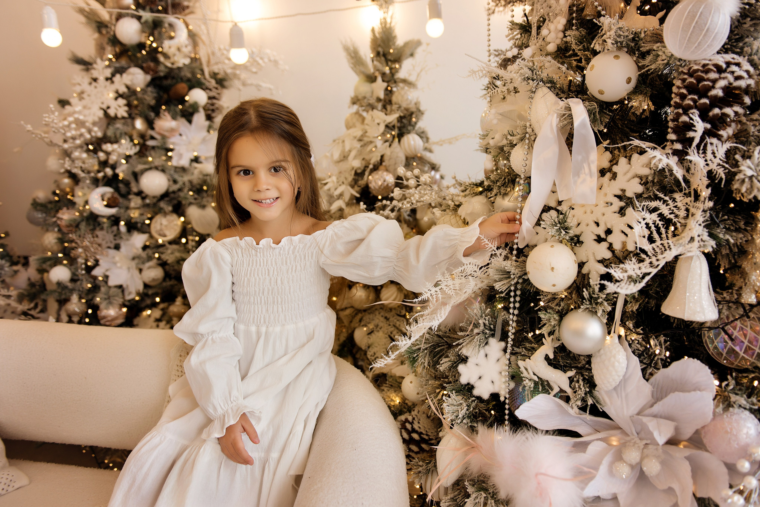 Новогодняя семейная фотосессия в Москве. Детский фотограф в Долгопрудном и Москве
