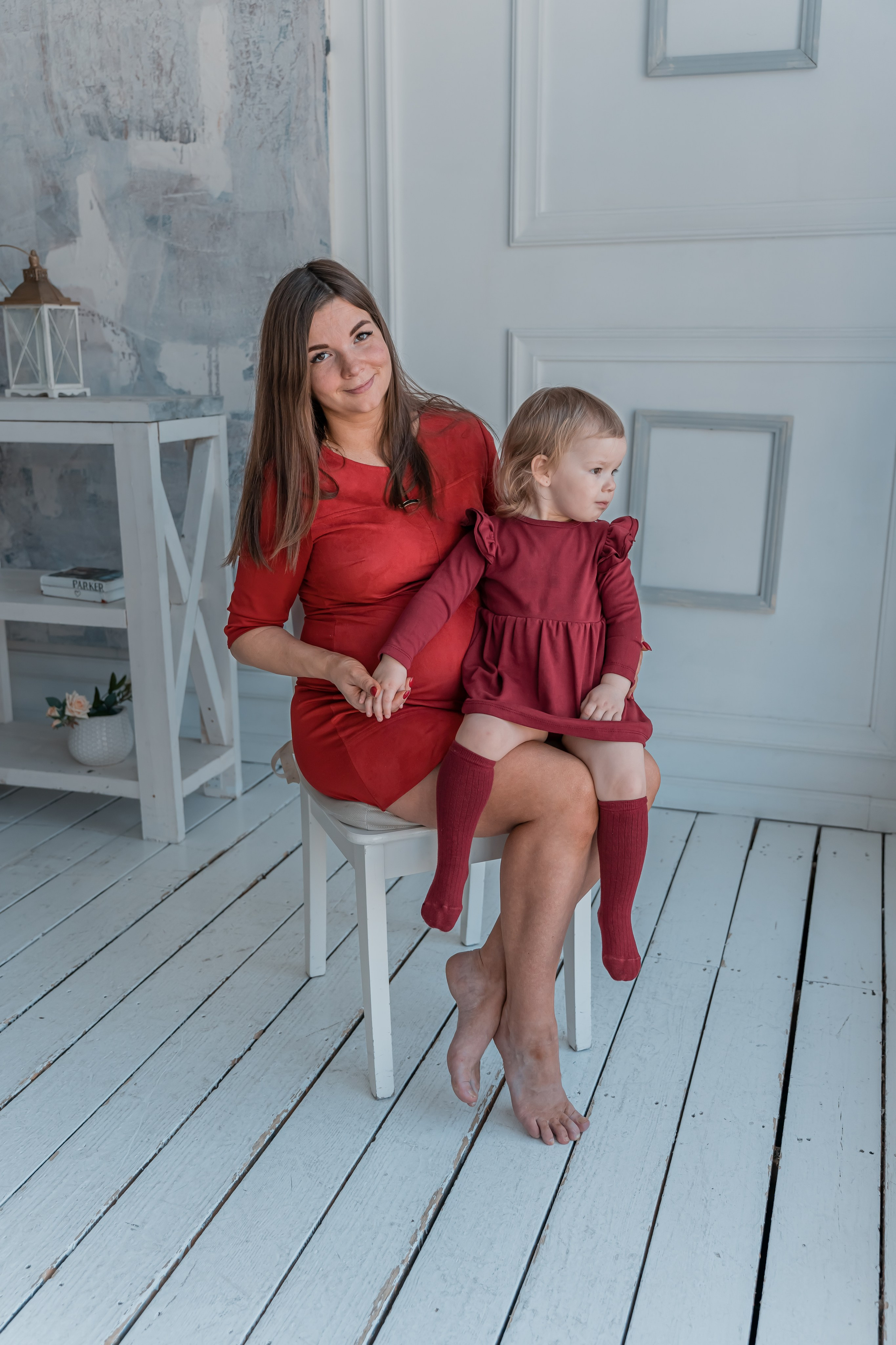 студийная фотосессия беременных, СПб, ожидание ребенка, счастливая будущая мама