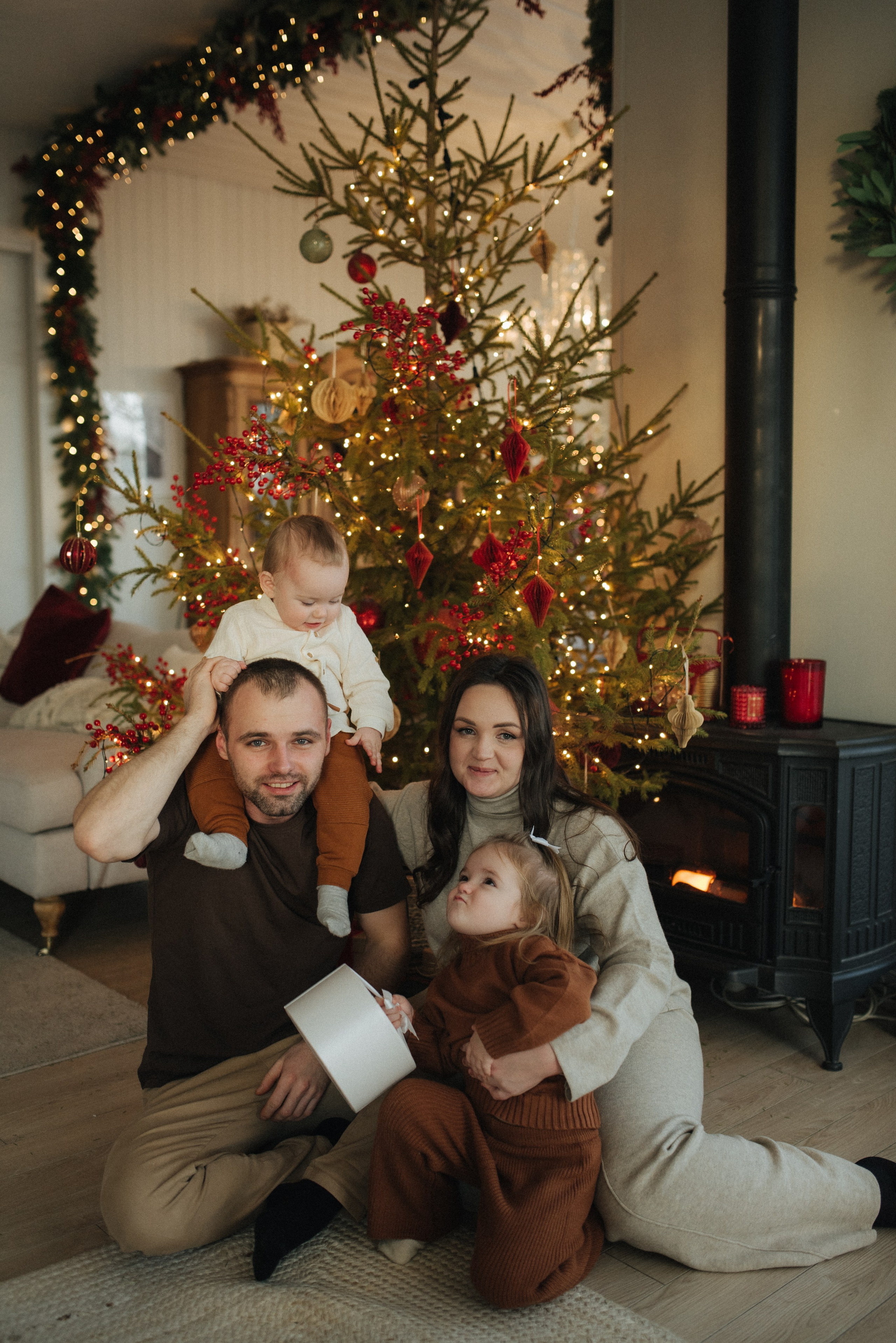 Новогодняя в студии. Фотограф в Санкт-Петребурге и в Великих Луках Волченкова Екатерина