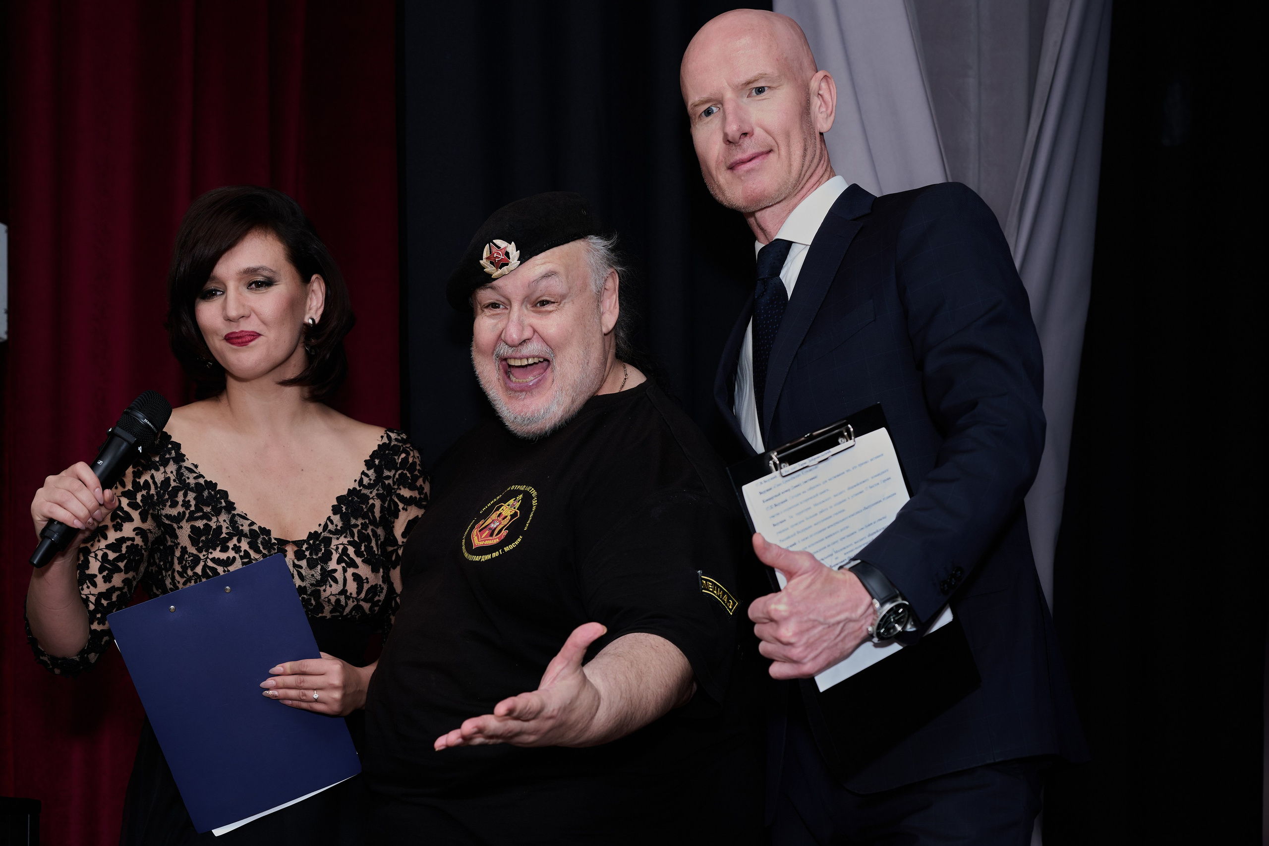 Церемония награждения медалями «Память Героев Отечества». Фотограф Роман Адлер