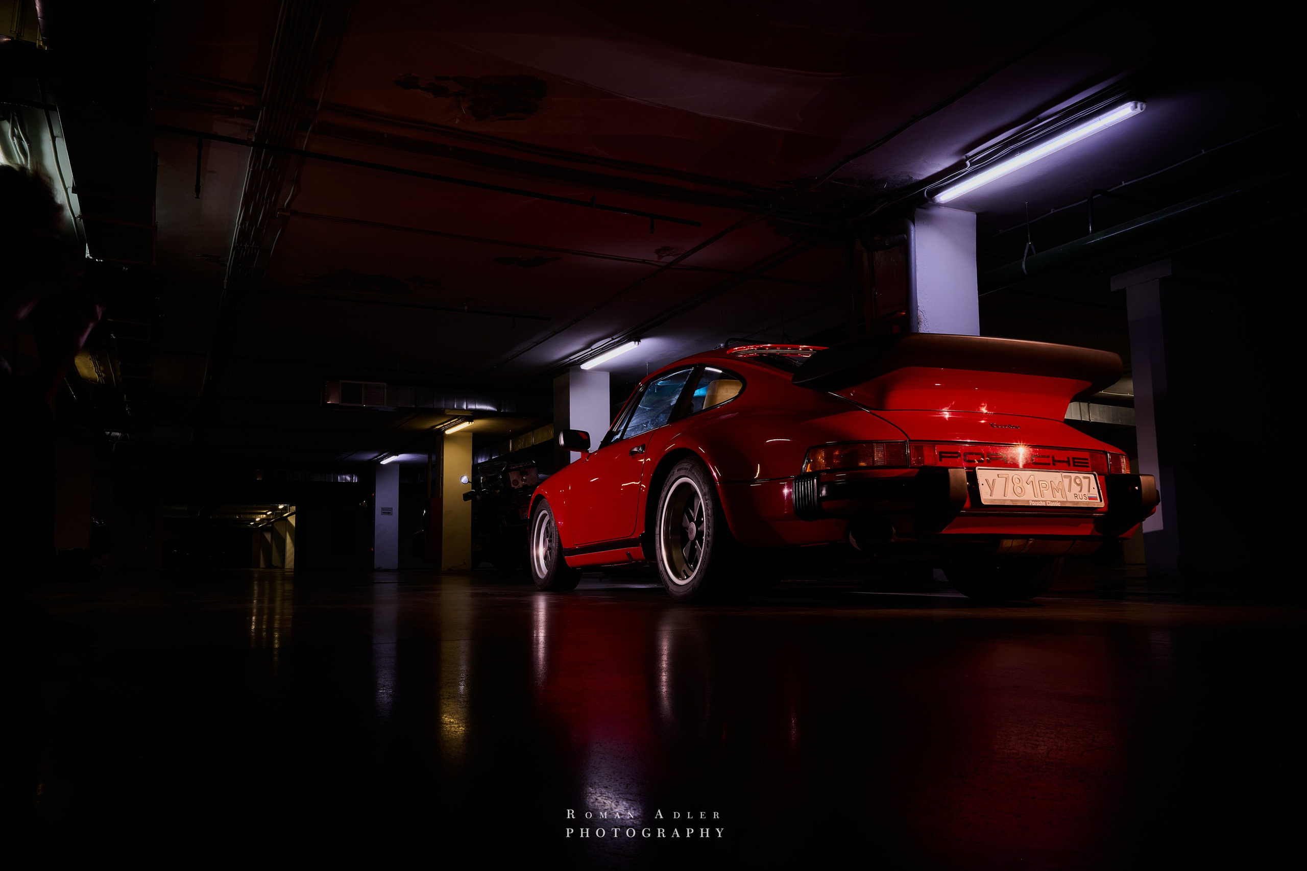 Porsche 911 Turbo. Фотограф Роман Адлер