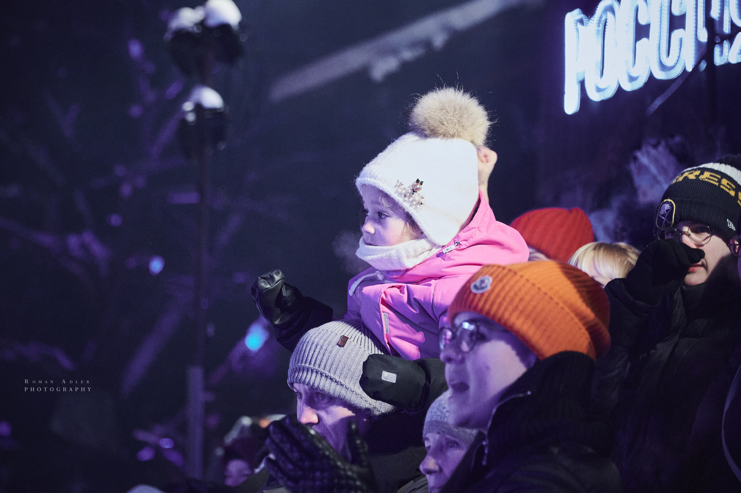 Новогодняя сказка от Ночных волков. Фотограф Роман Адлер